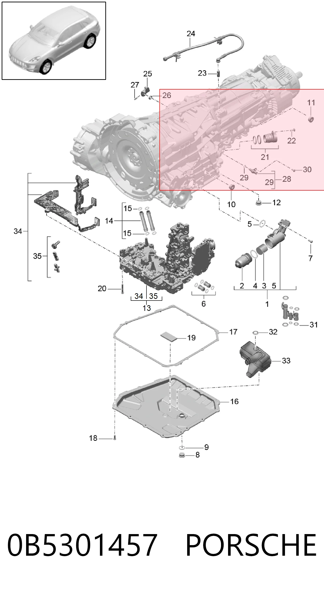 Сальник коробки передач ZF Parts 734319801 ціна, від 3.43 USD