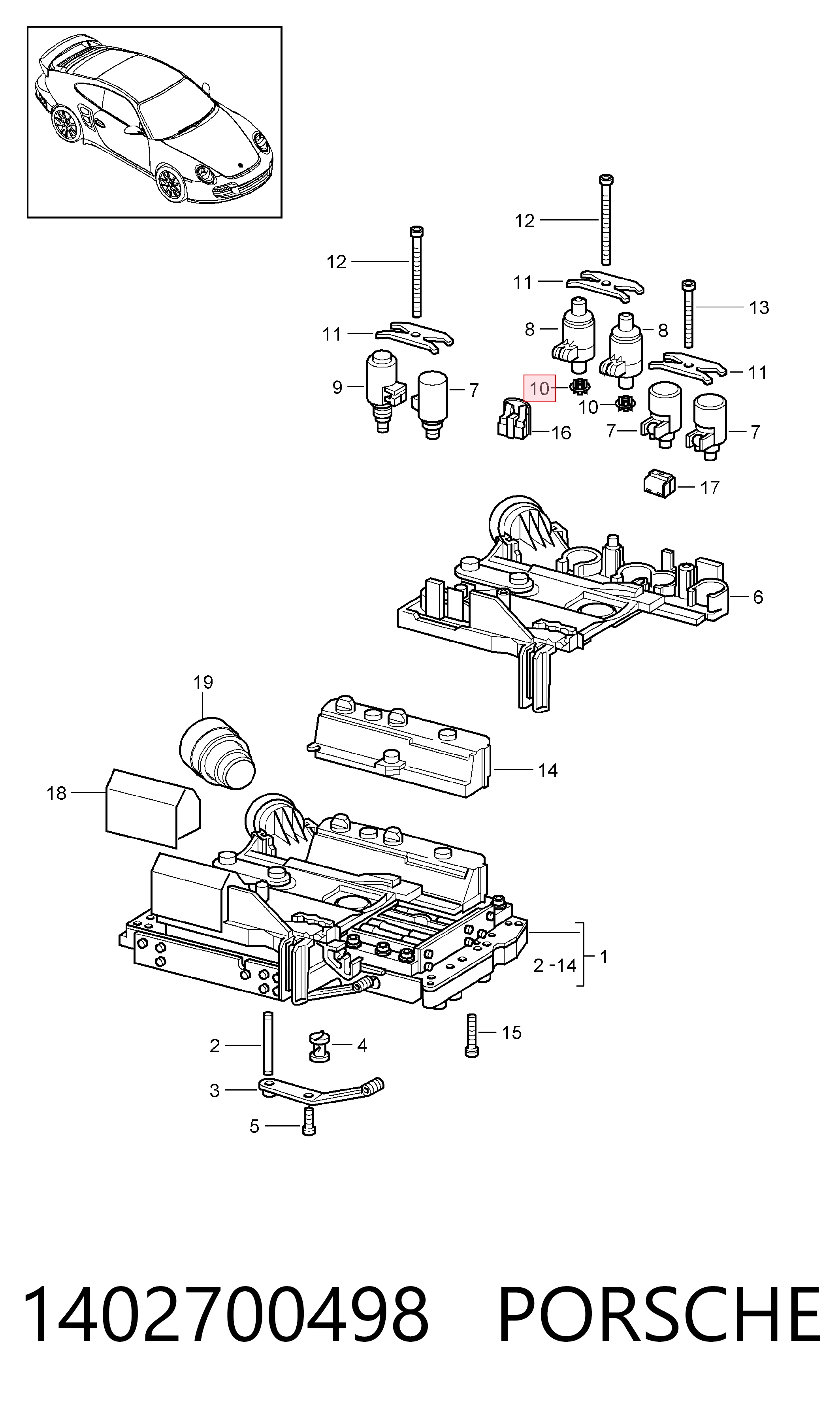 Фільтр АКПП K52108316AA Fiat/Alfa/Lancia