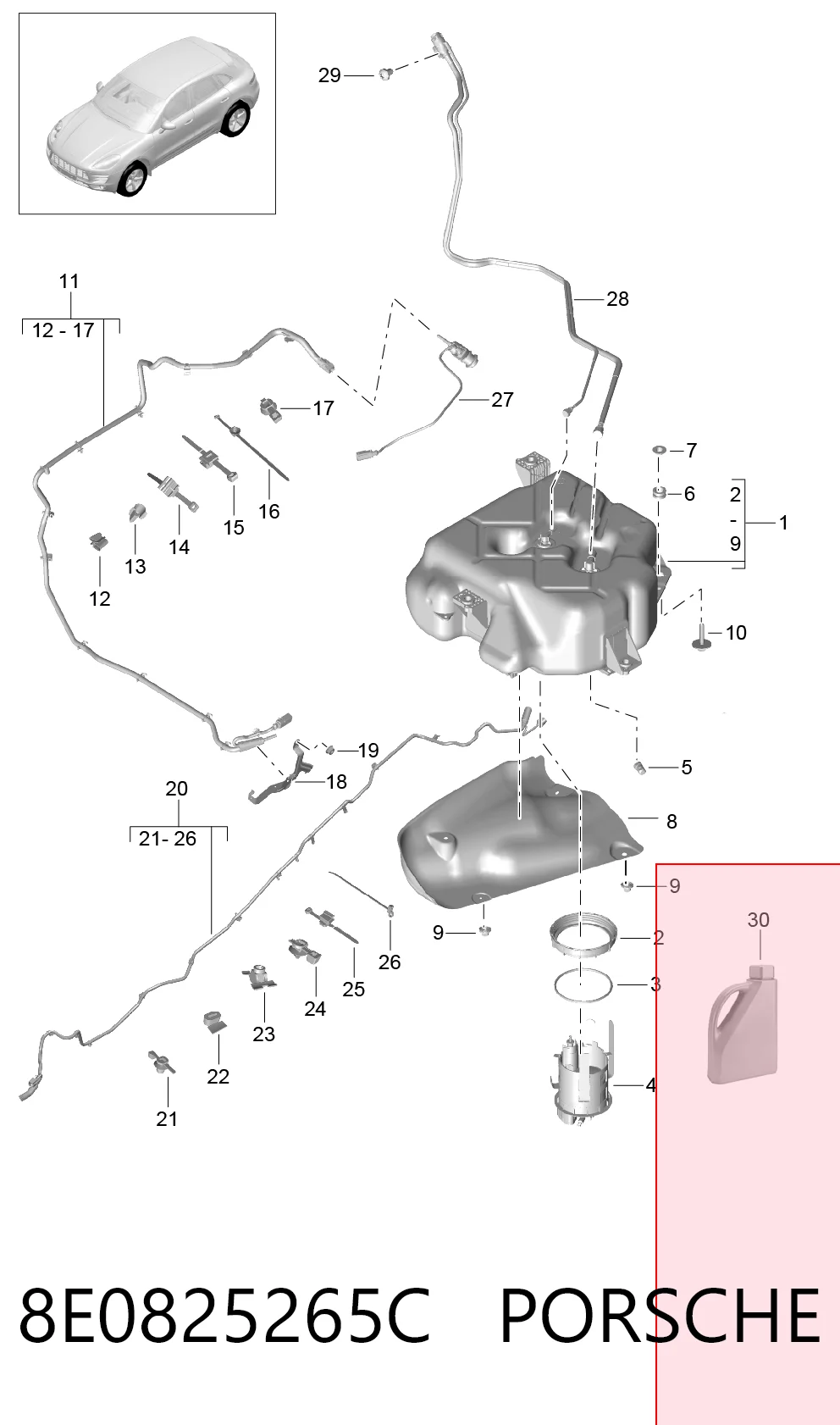 Купити 30863212 AND Болт/гайка кріплення