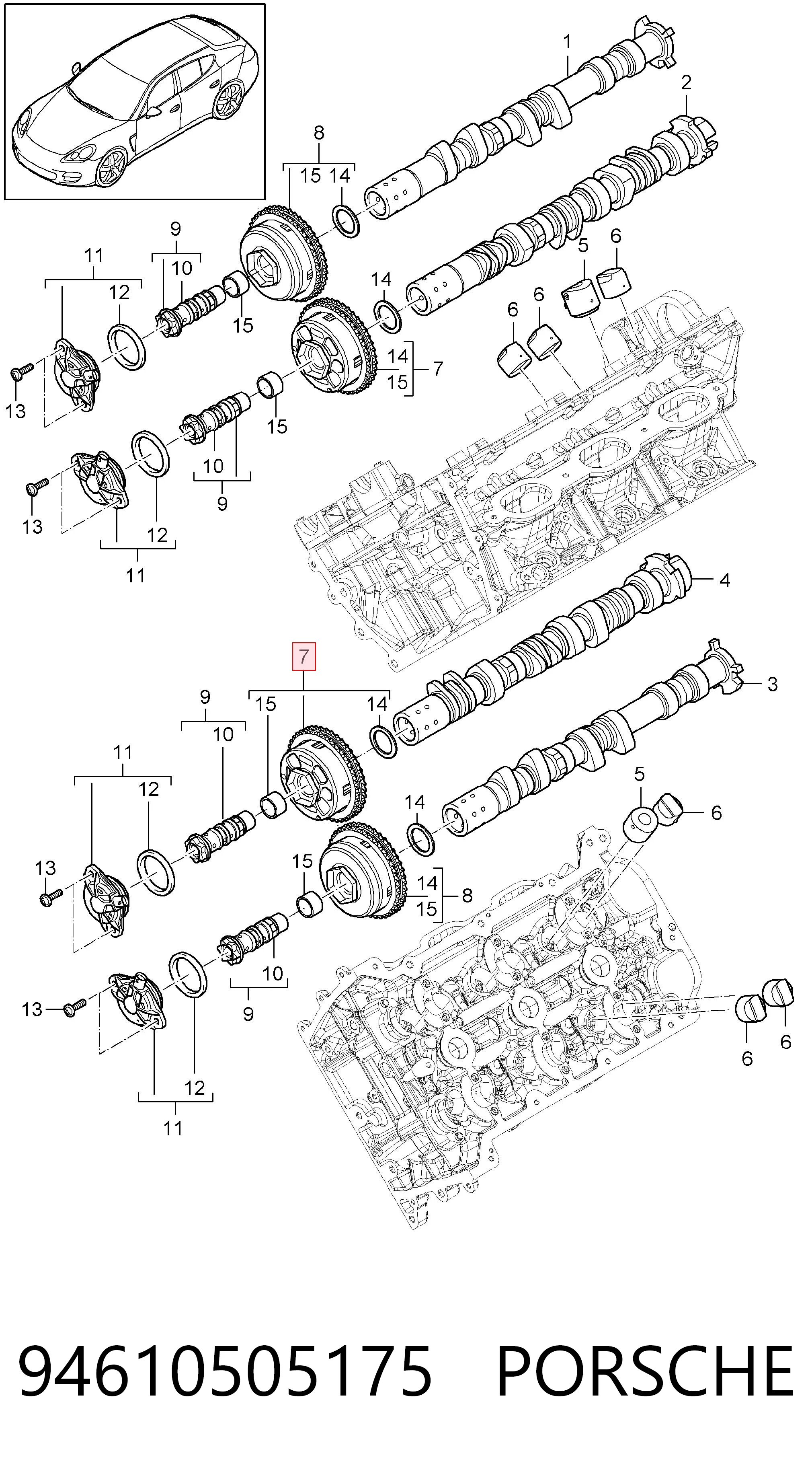 94610505175 Porsche 