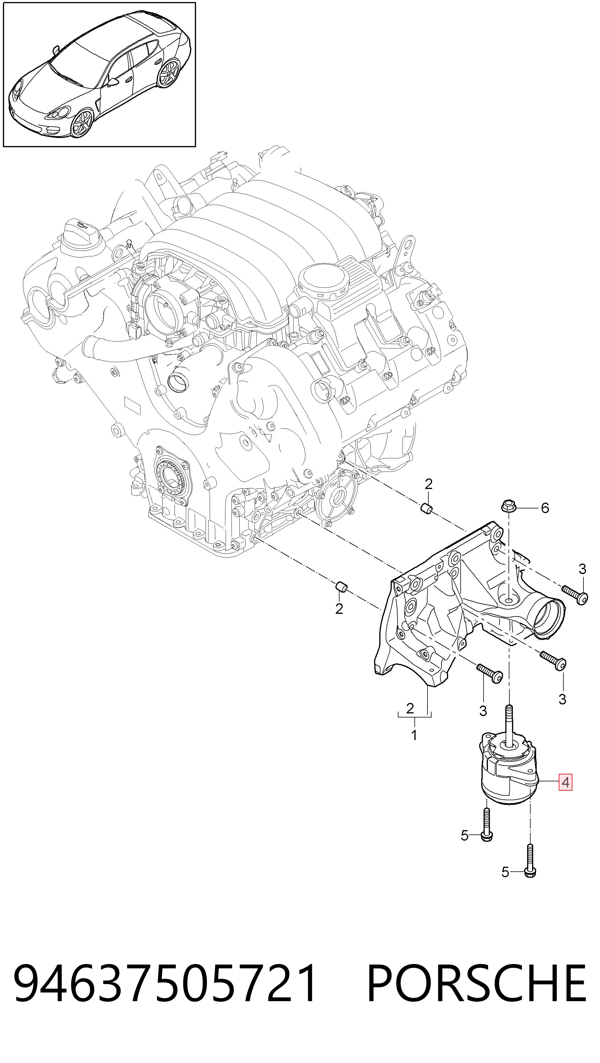 94637505721 Porsche 
