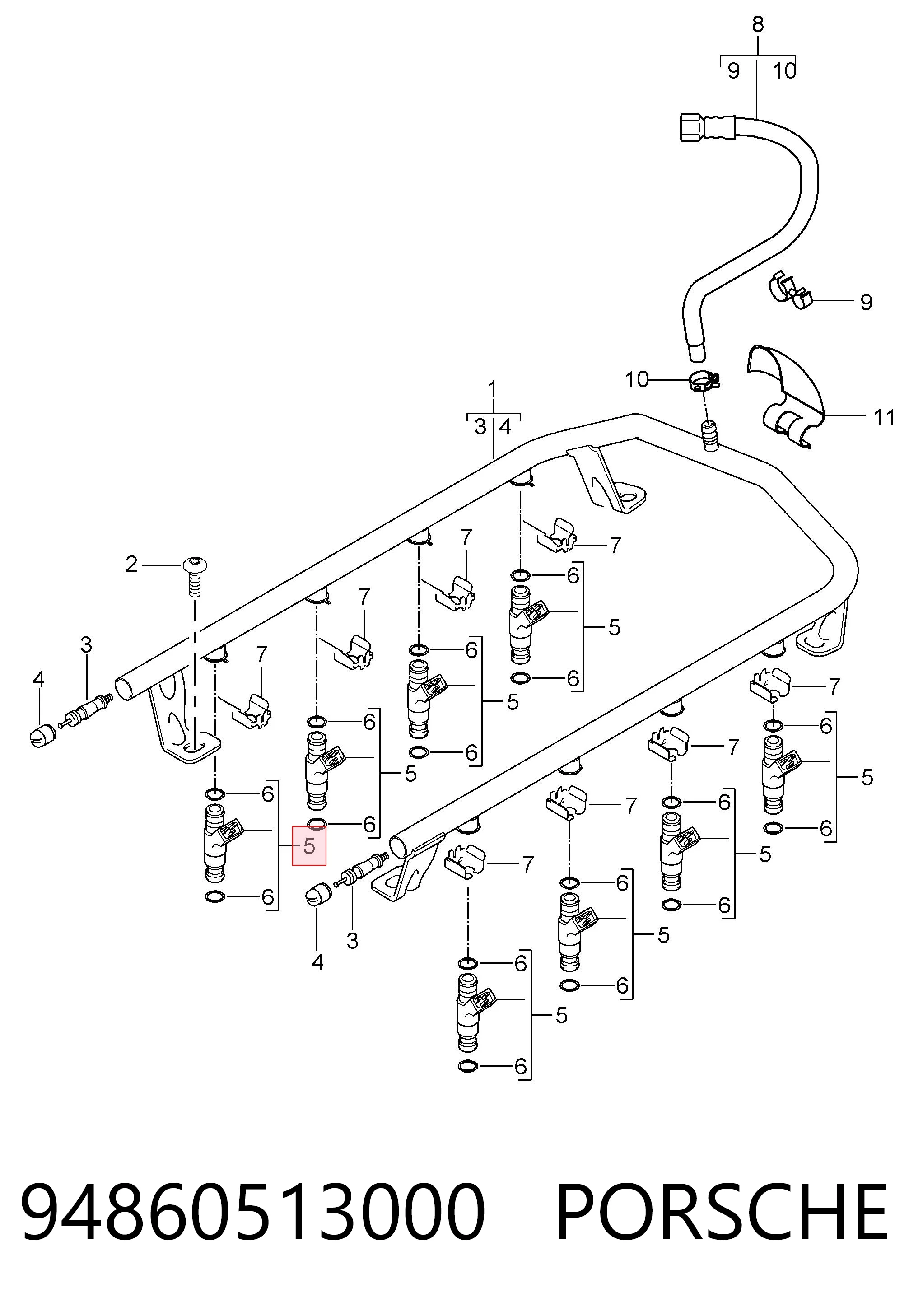 Форсунка інжектора Standard FJ870