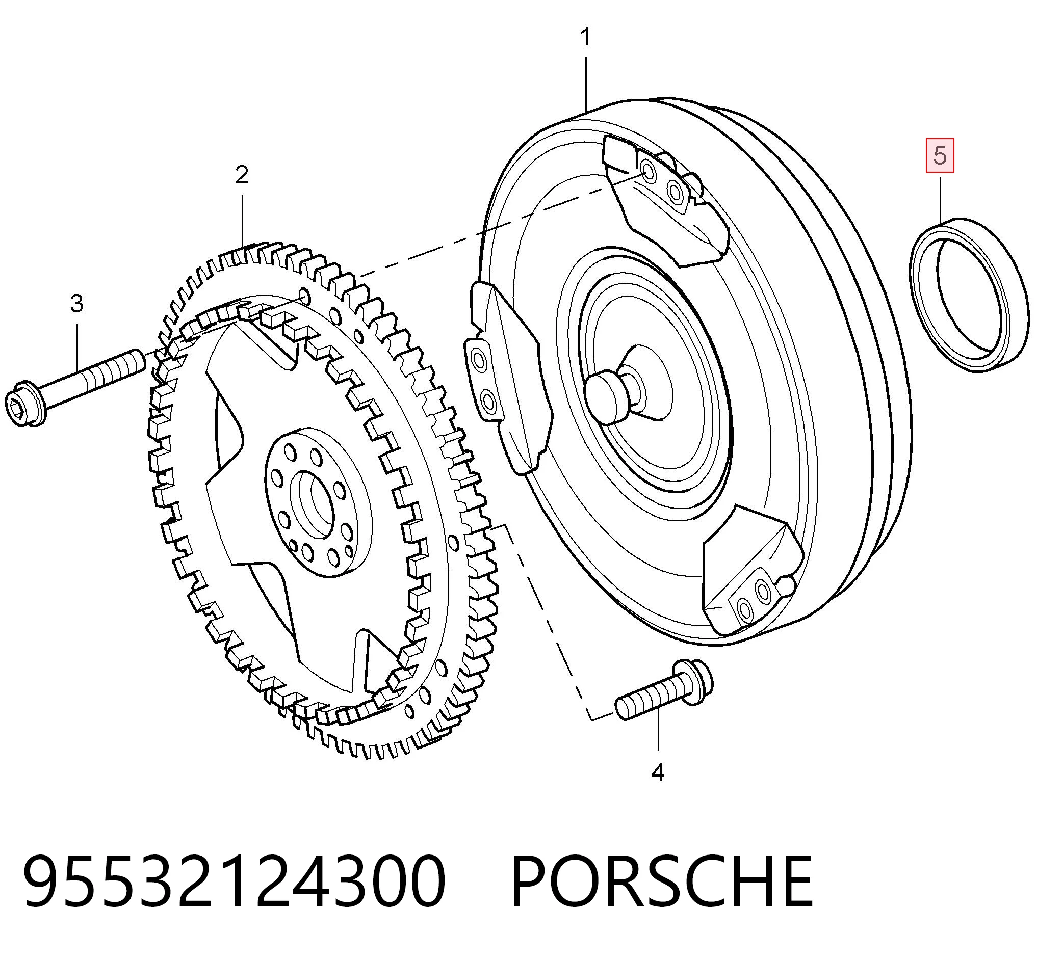 95532124300 Porsche