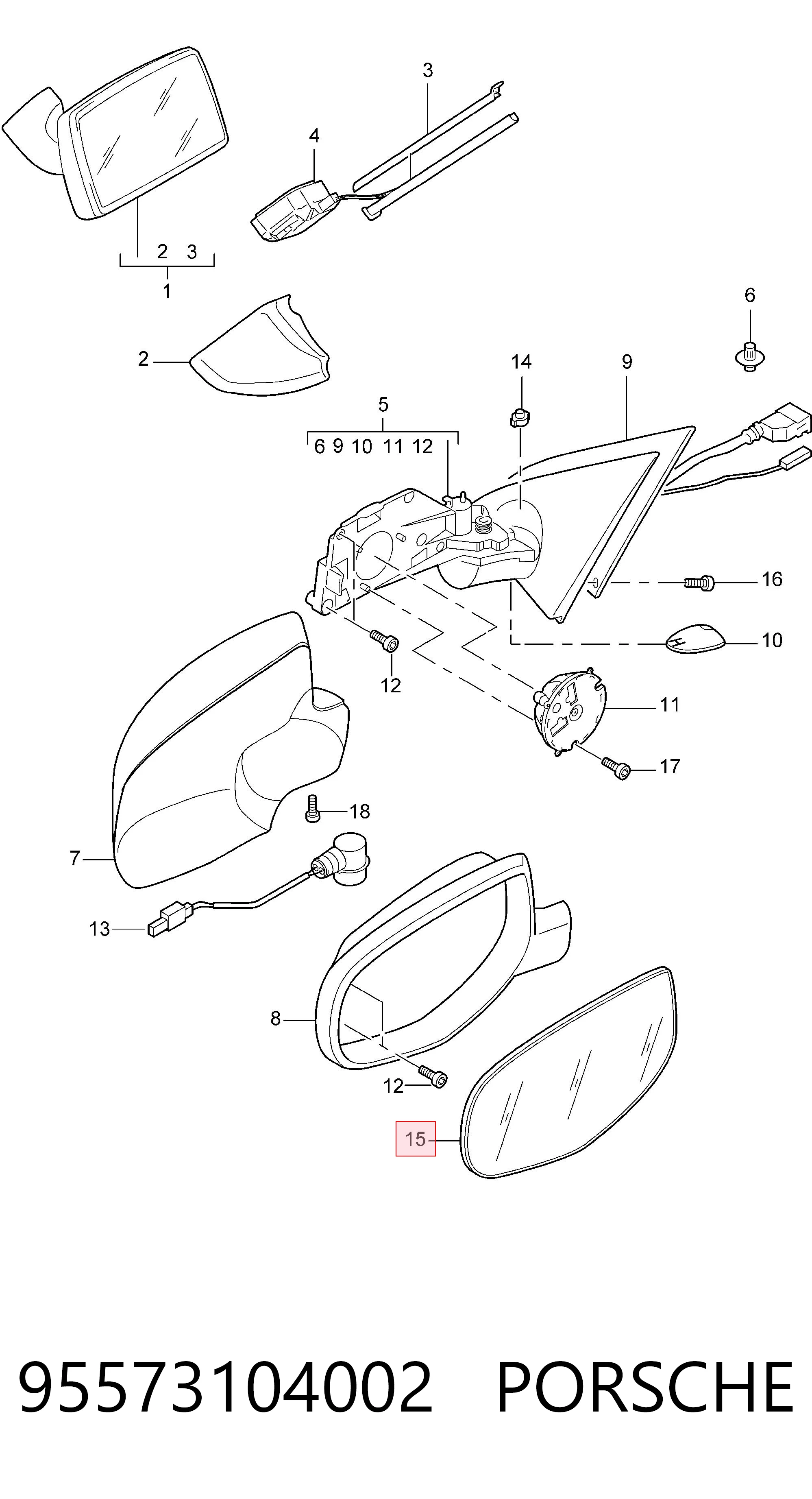 95573104002 Porsche