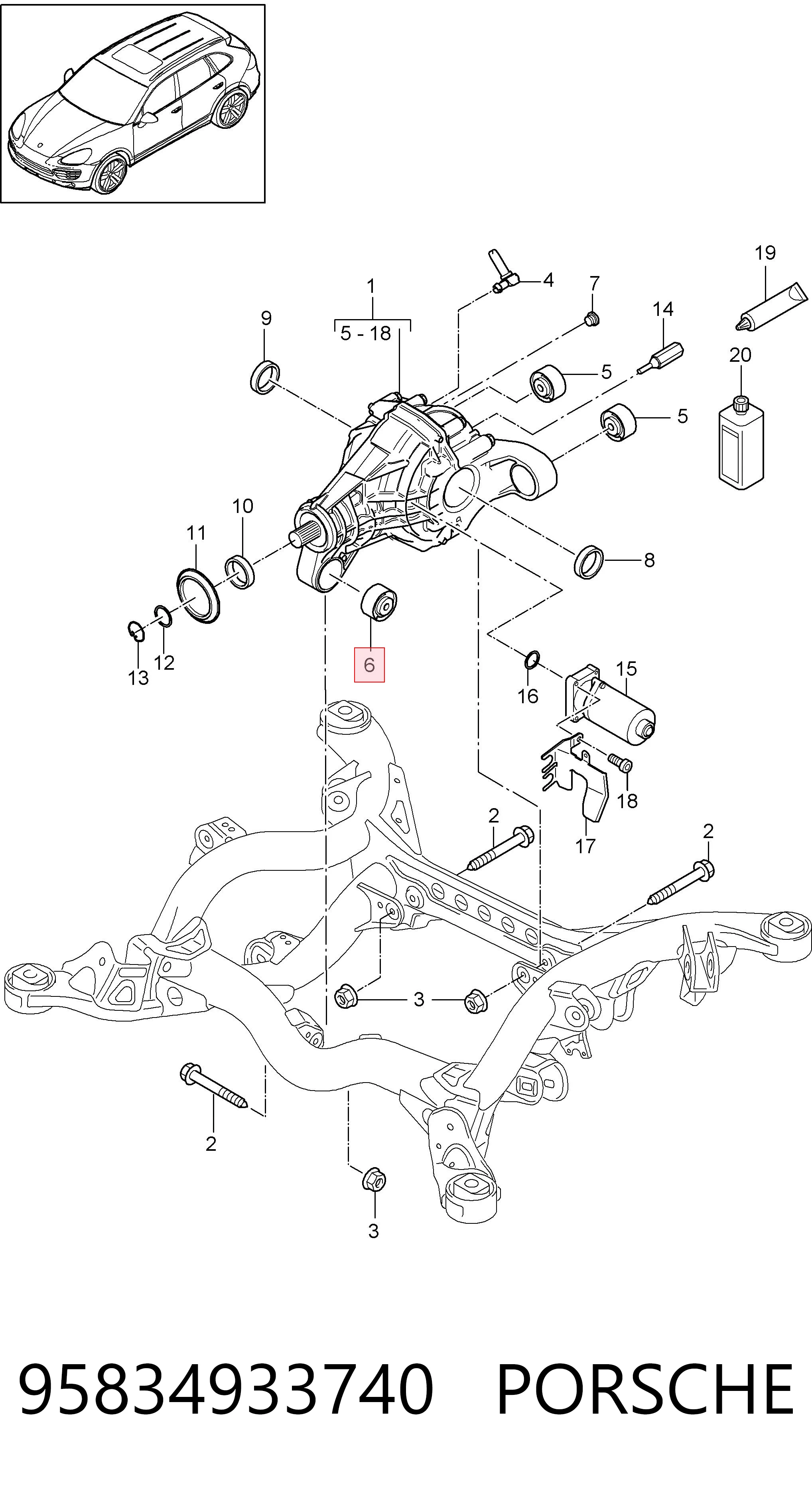 95834933740 Porsche 