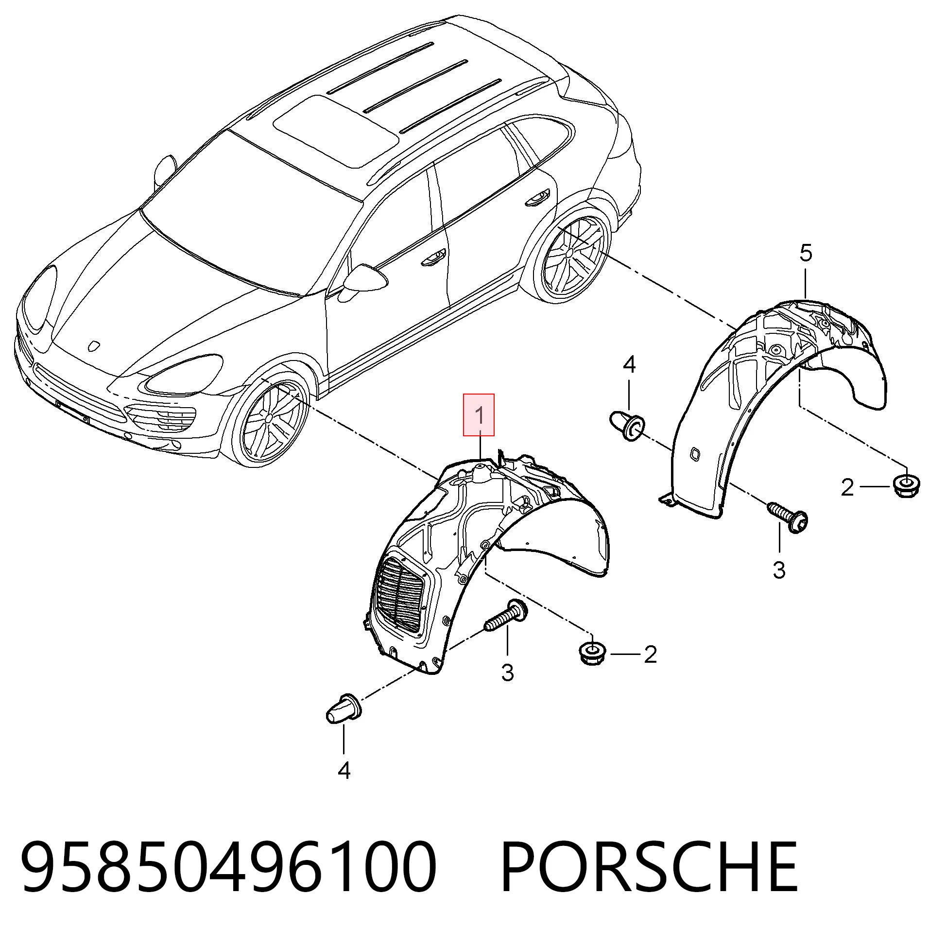Підкрилок переднього крила, лівий AND 30821202 ціна, від 57.01 USD