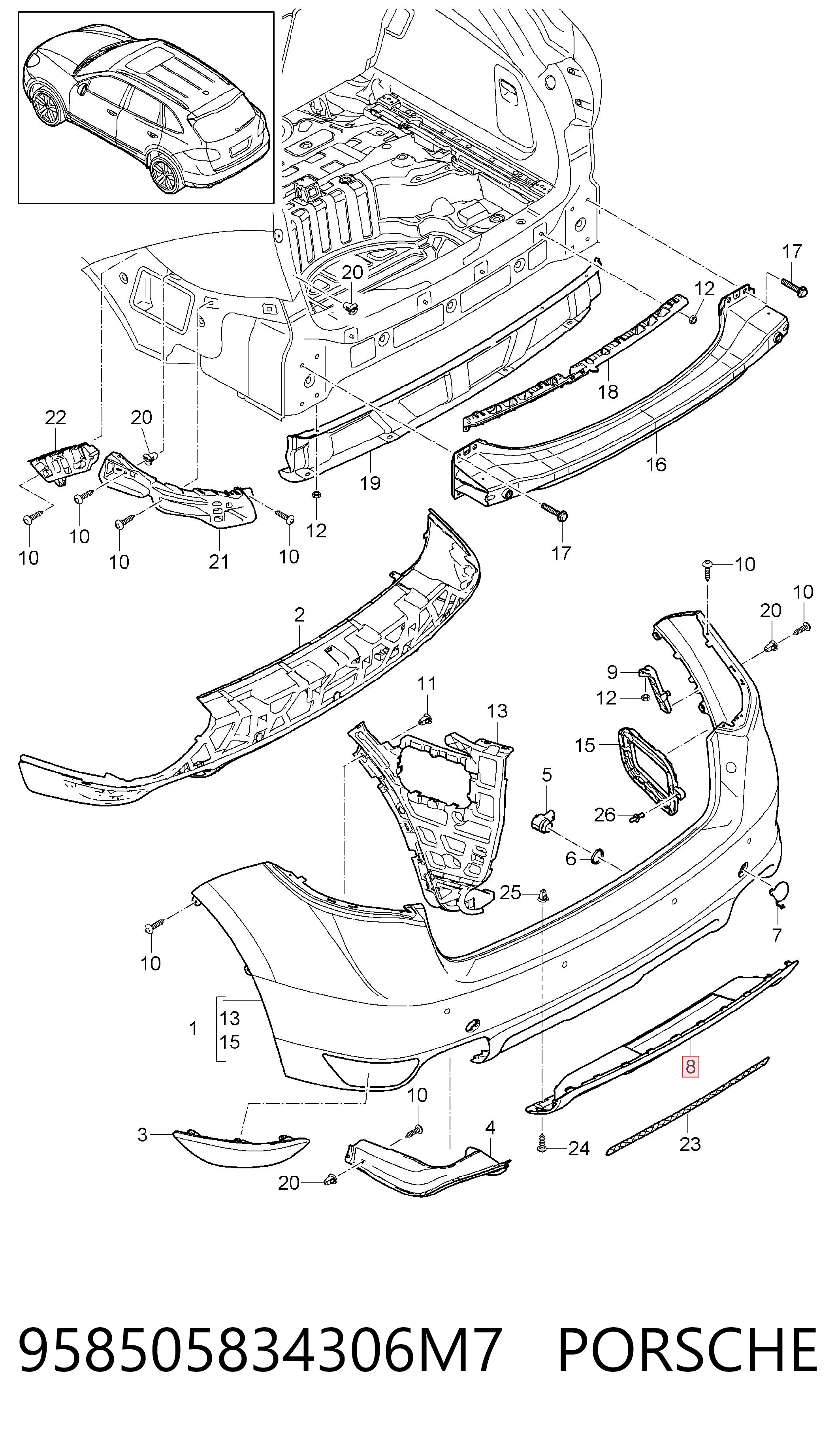 958505834306M7 Porsche