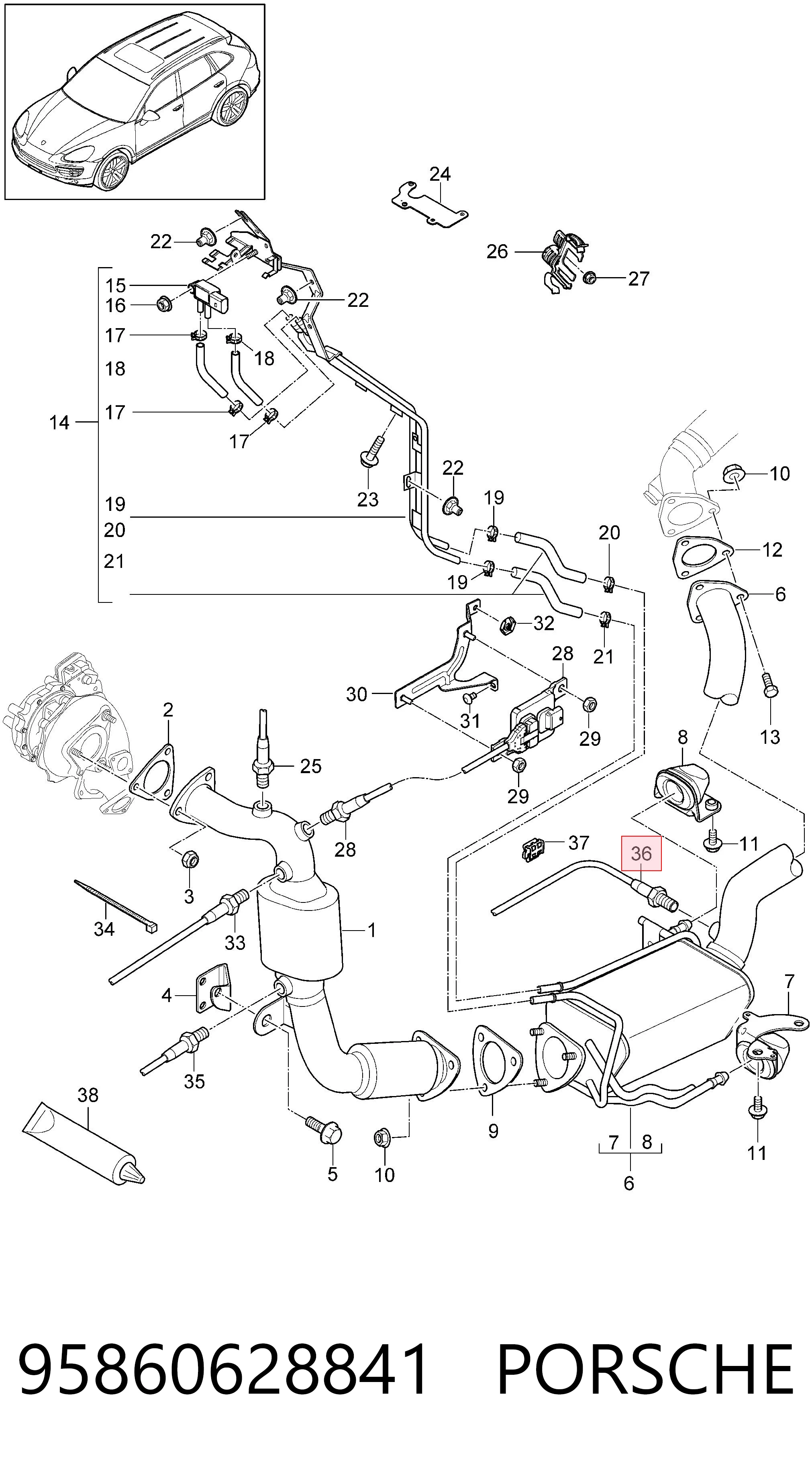 95860628841 Porsche