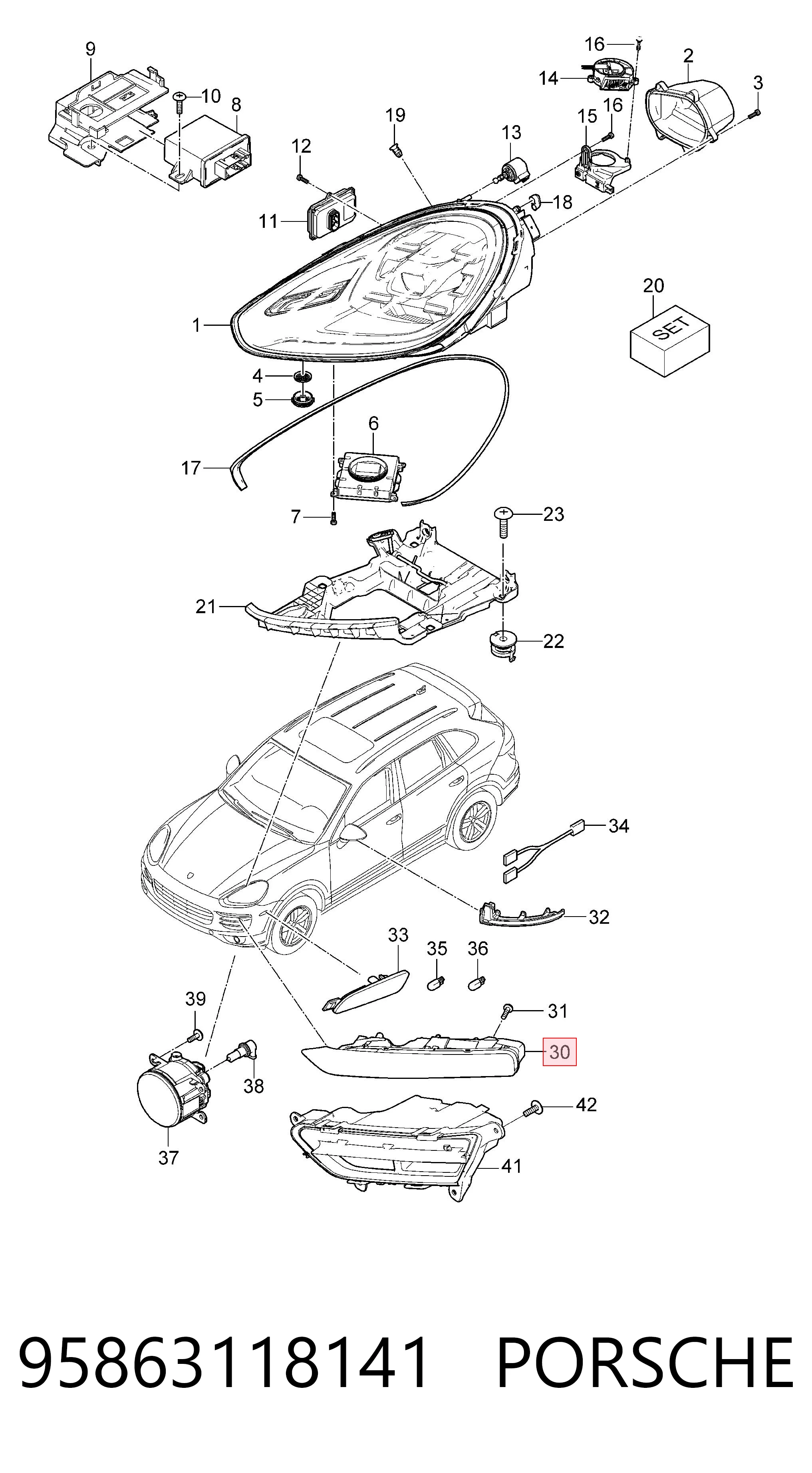 95863118141 Porsche