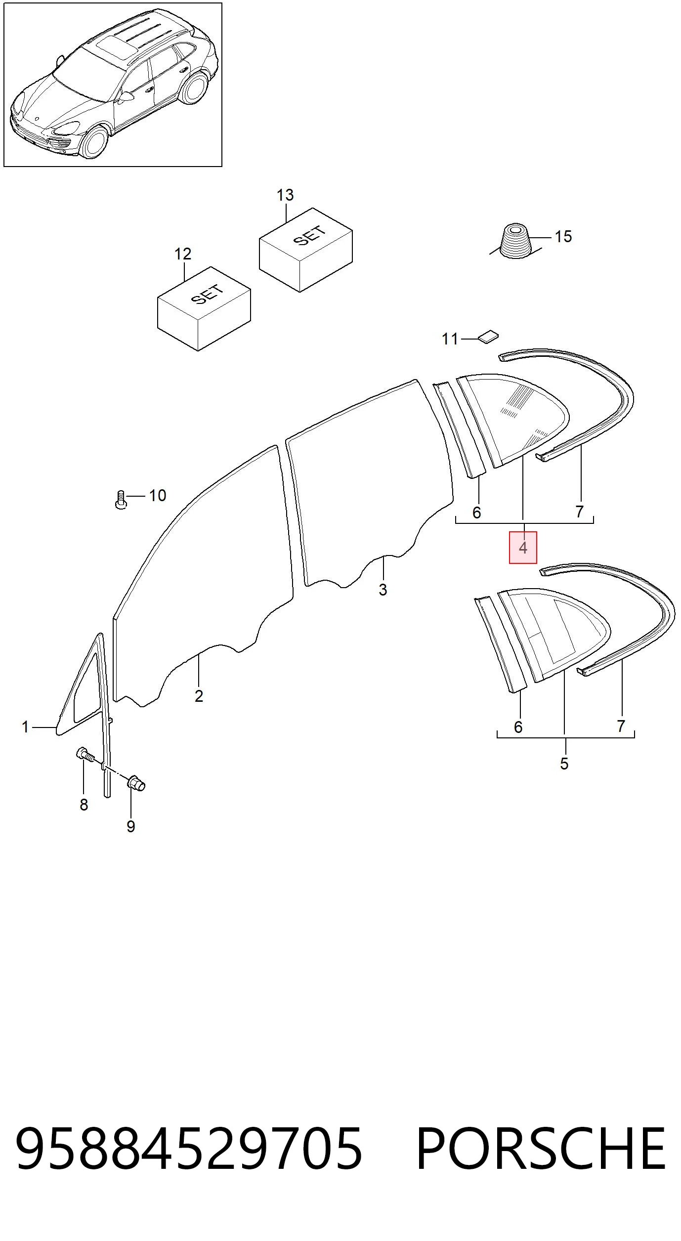 95884529705 Porsche