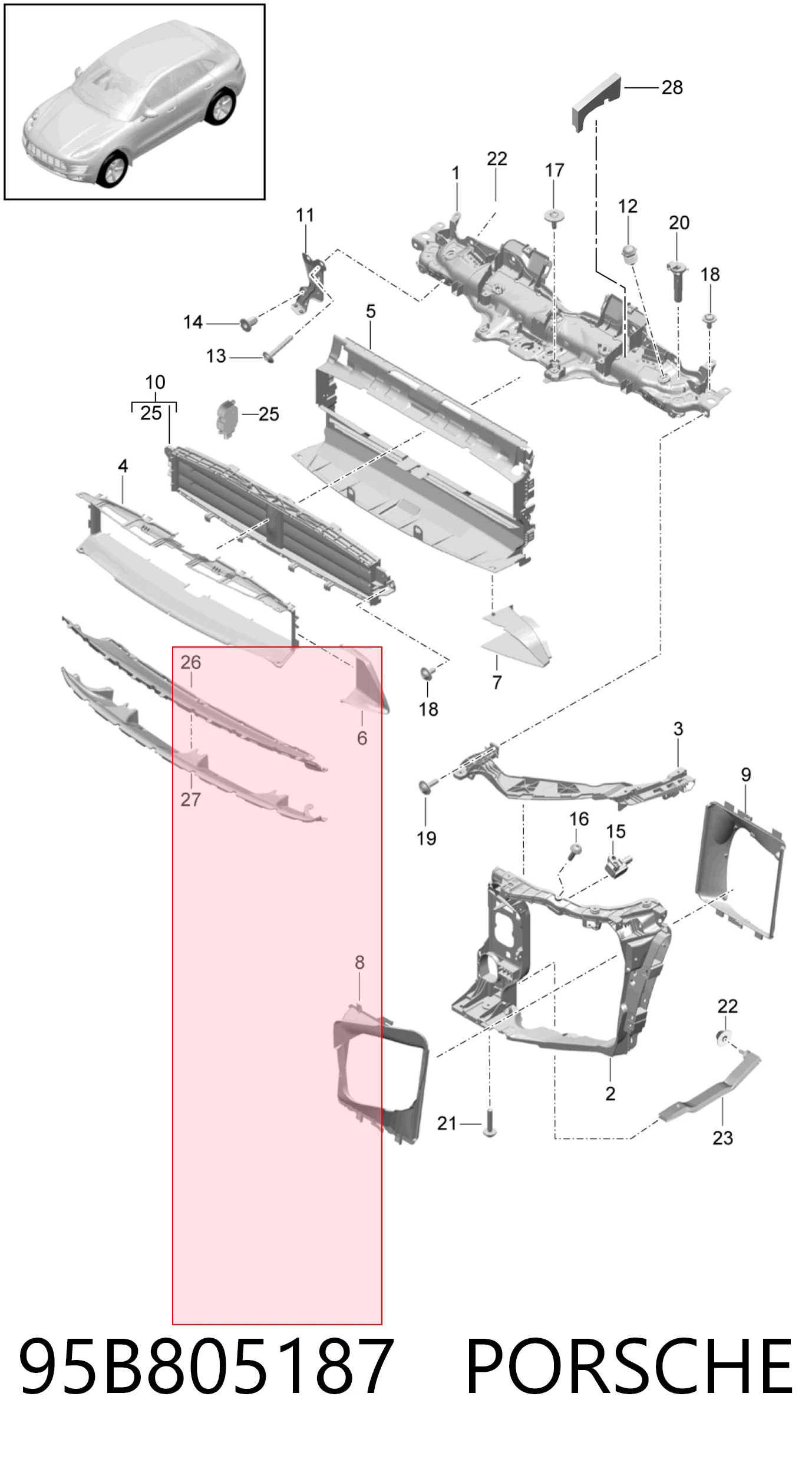 95B805187 VAG 