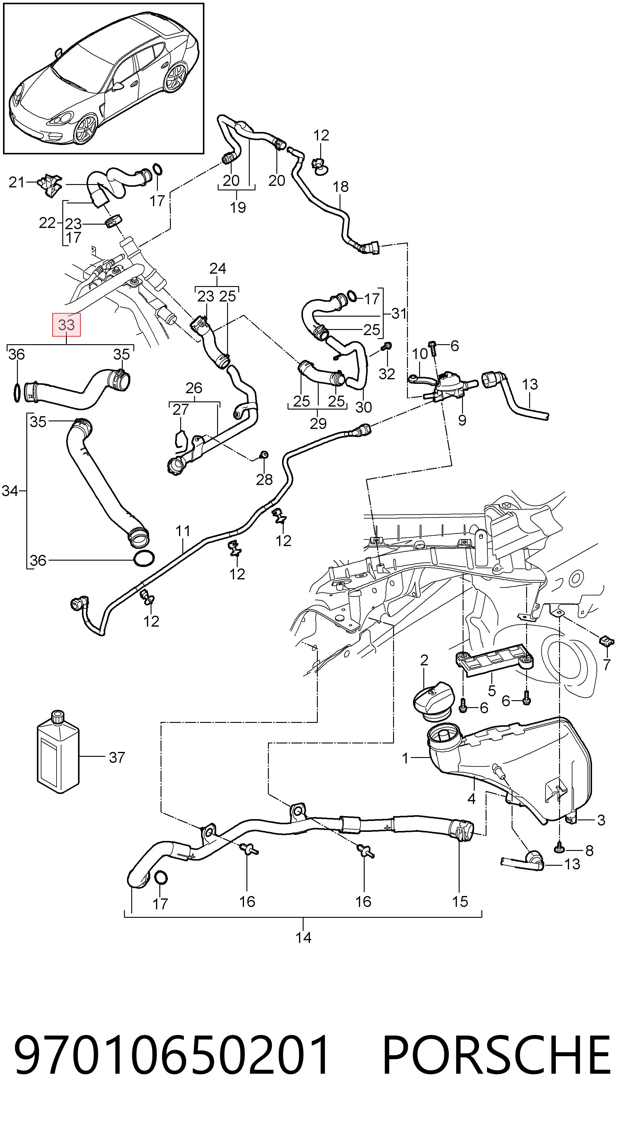 97010650201 Porsche 
