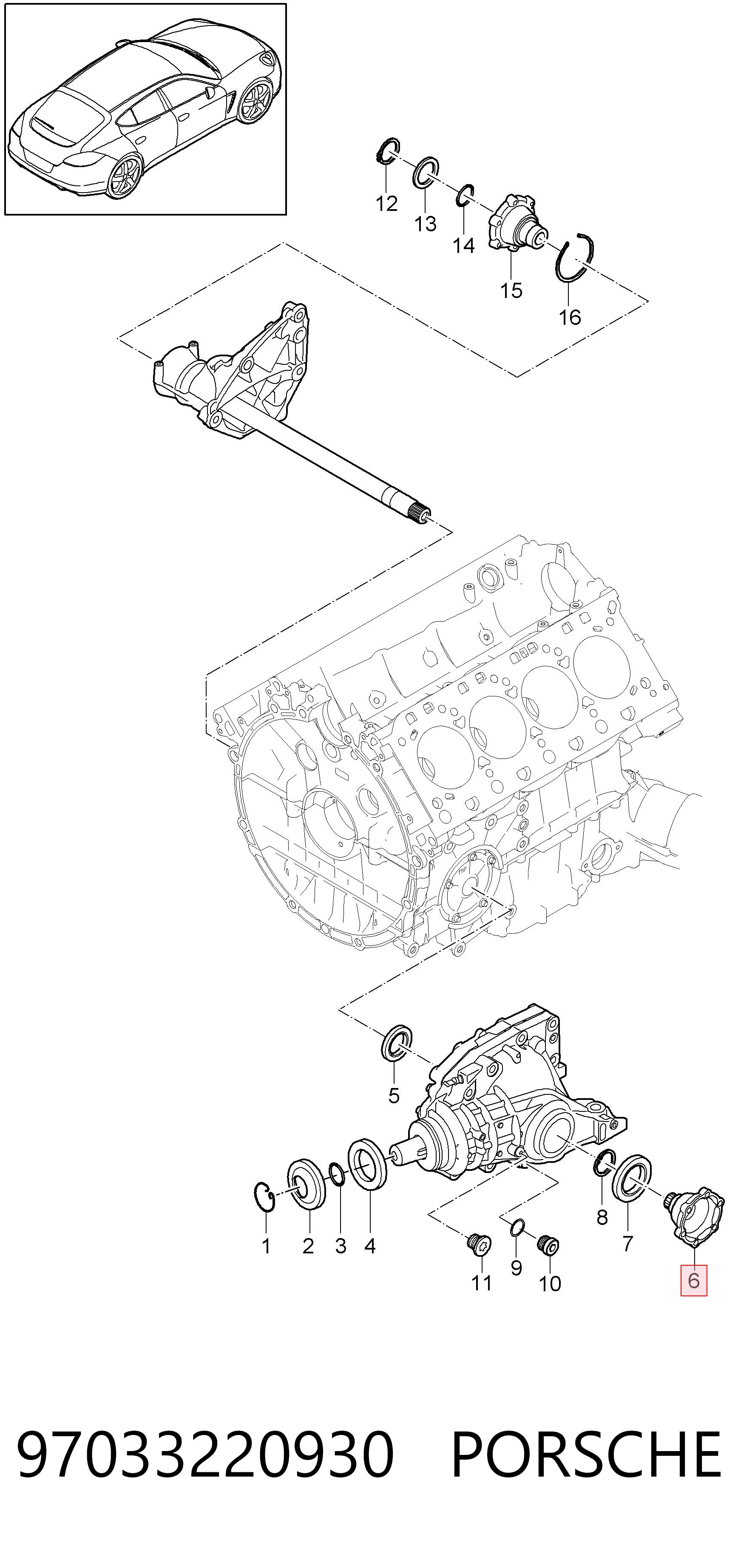 97033220930 Porsche