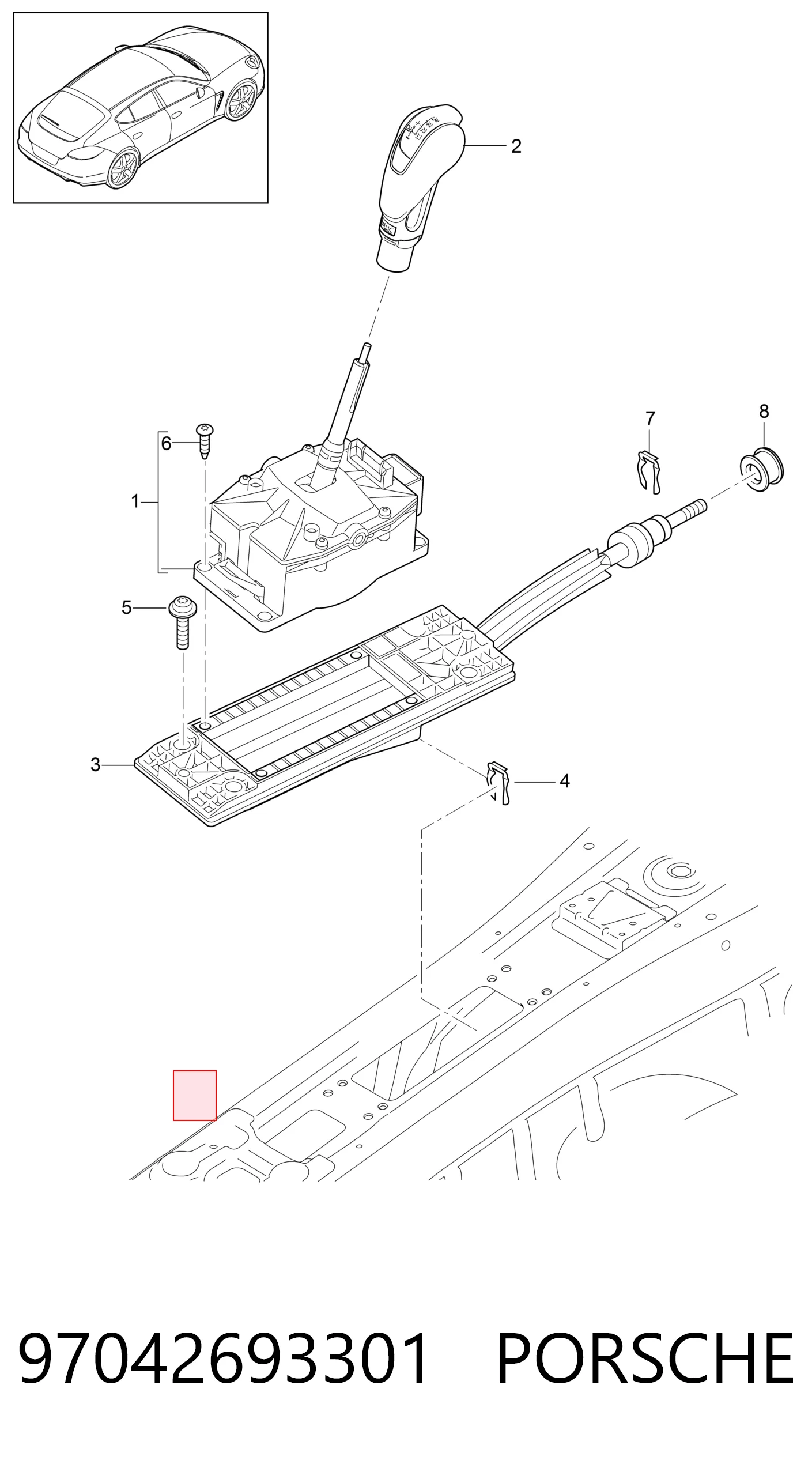 97042693301 Porsche 
