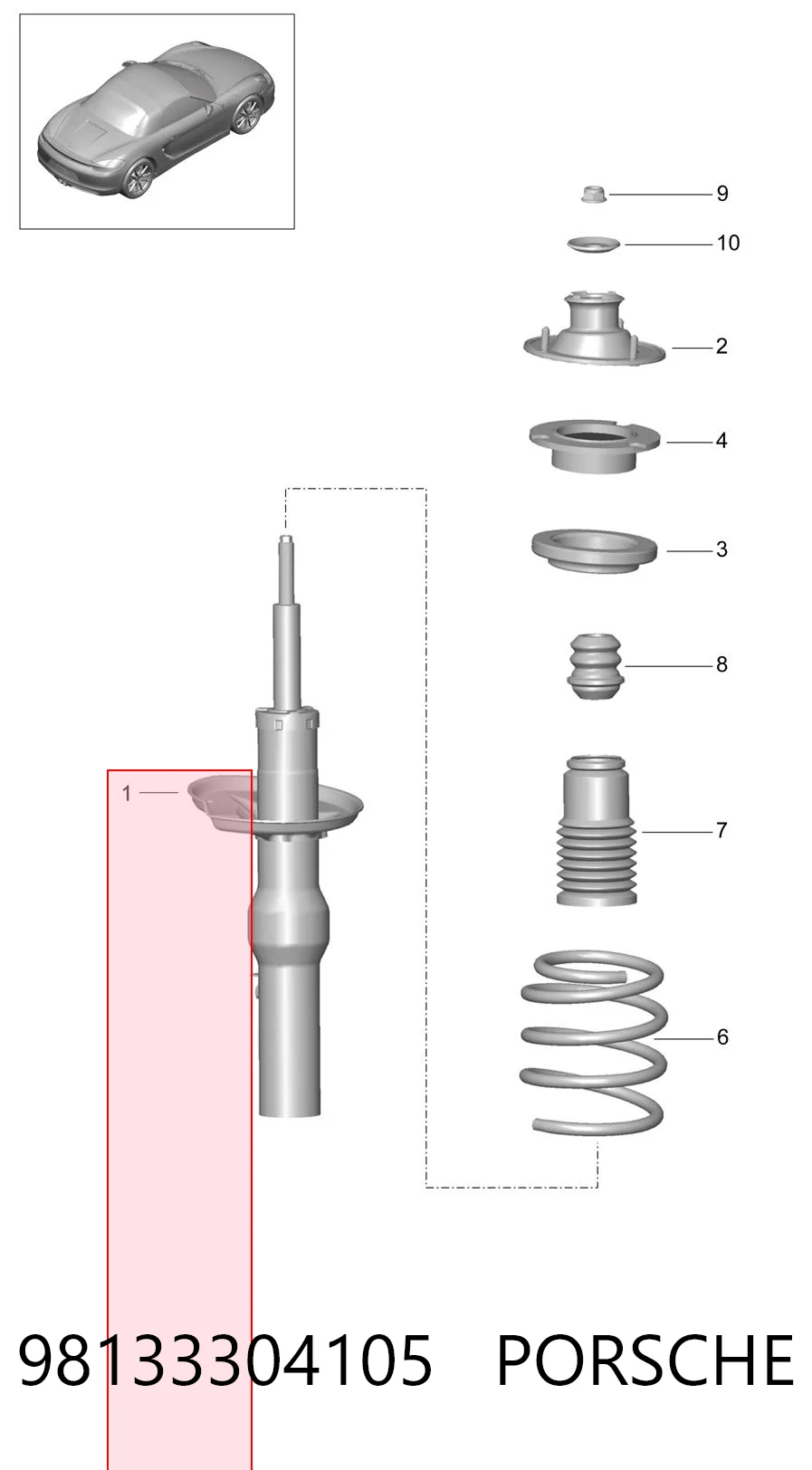 22276735 Bilstein Амортизатори задні