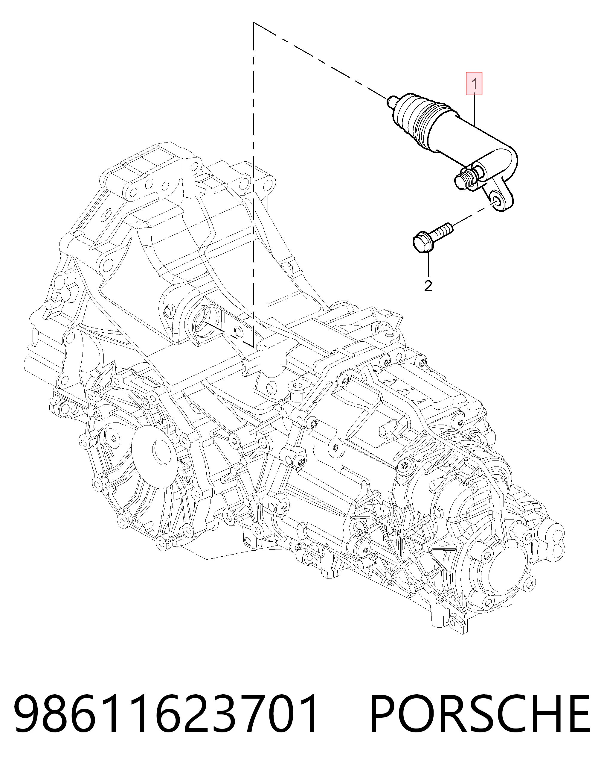 Актуатор зчеплення Porsche Boxster кабріолет (987) (2004 - 2012) ціна, від 84.70 USD