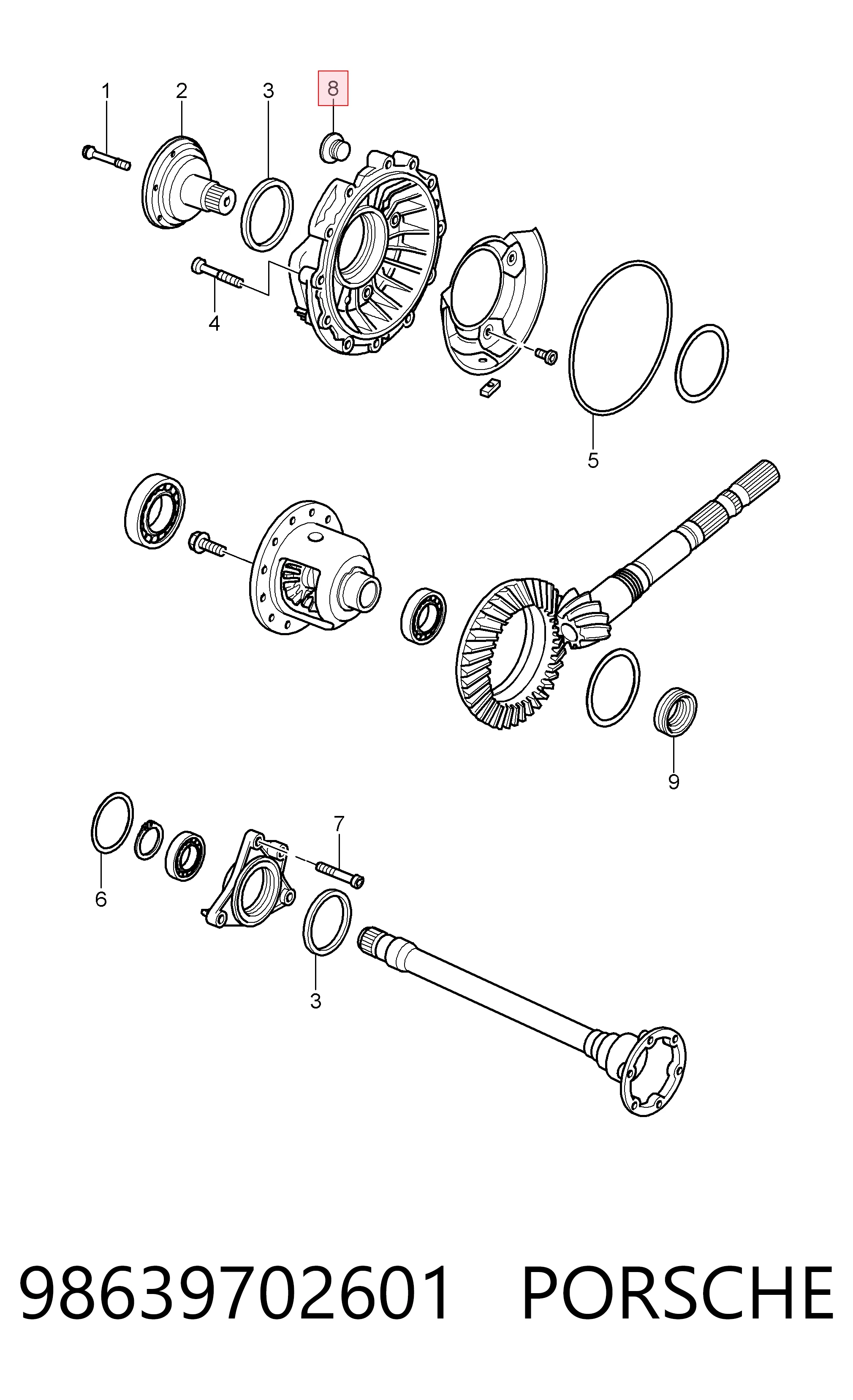 Пробка піддона АКПП ZF Parts 501321922 ціна, від 11.51 USD