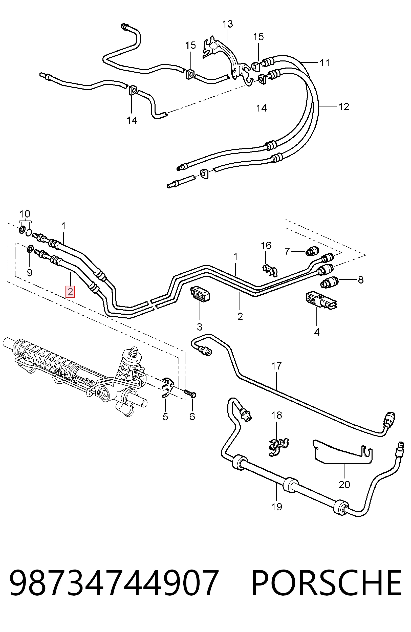 98734744907 Porsche 