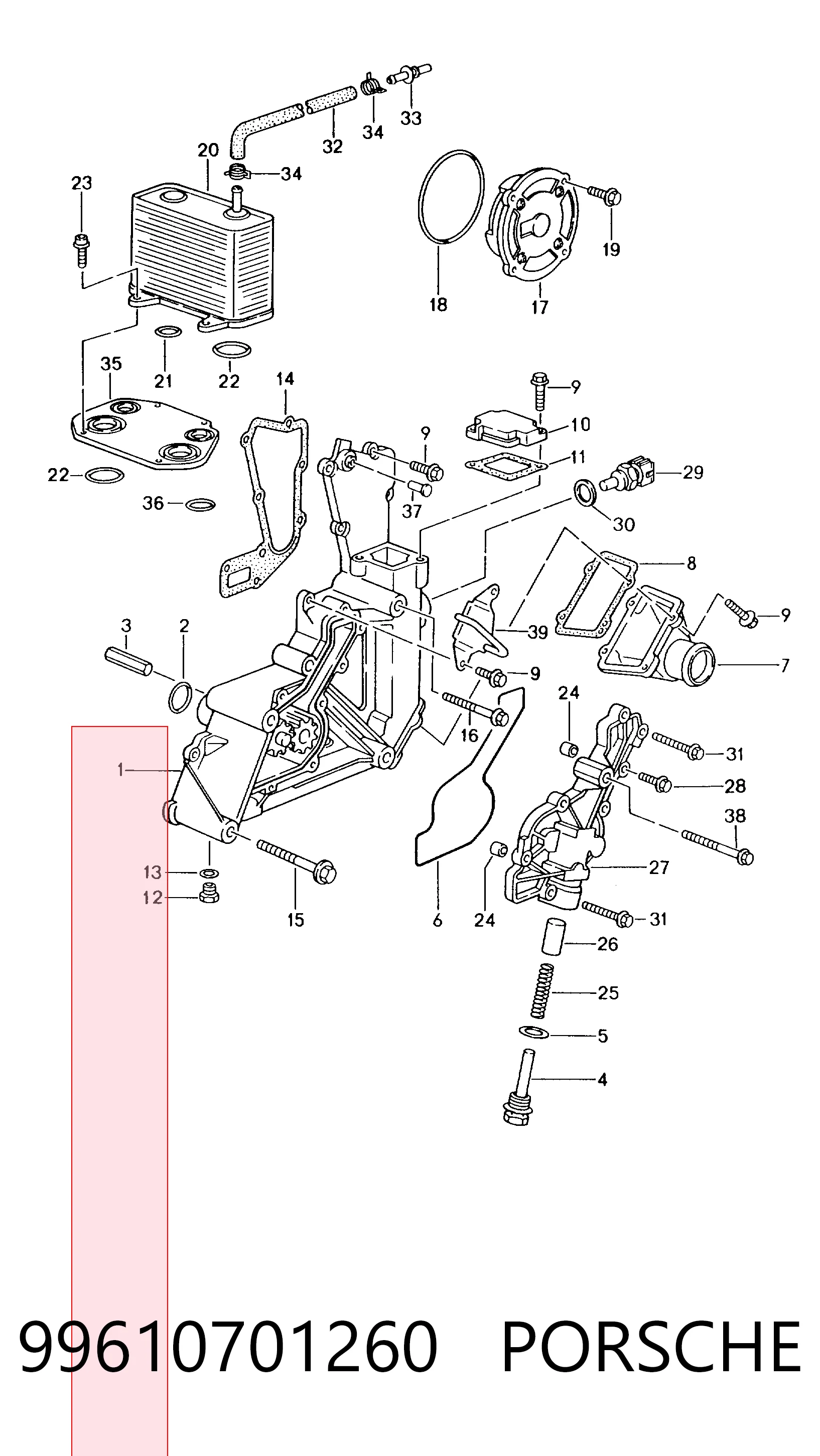 Помпа масляна Porsche 911 Targa кабріолет (997) (2006 - 2012) ціна, від 459.44 USD