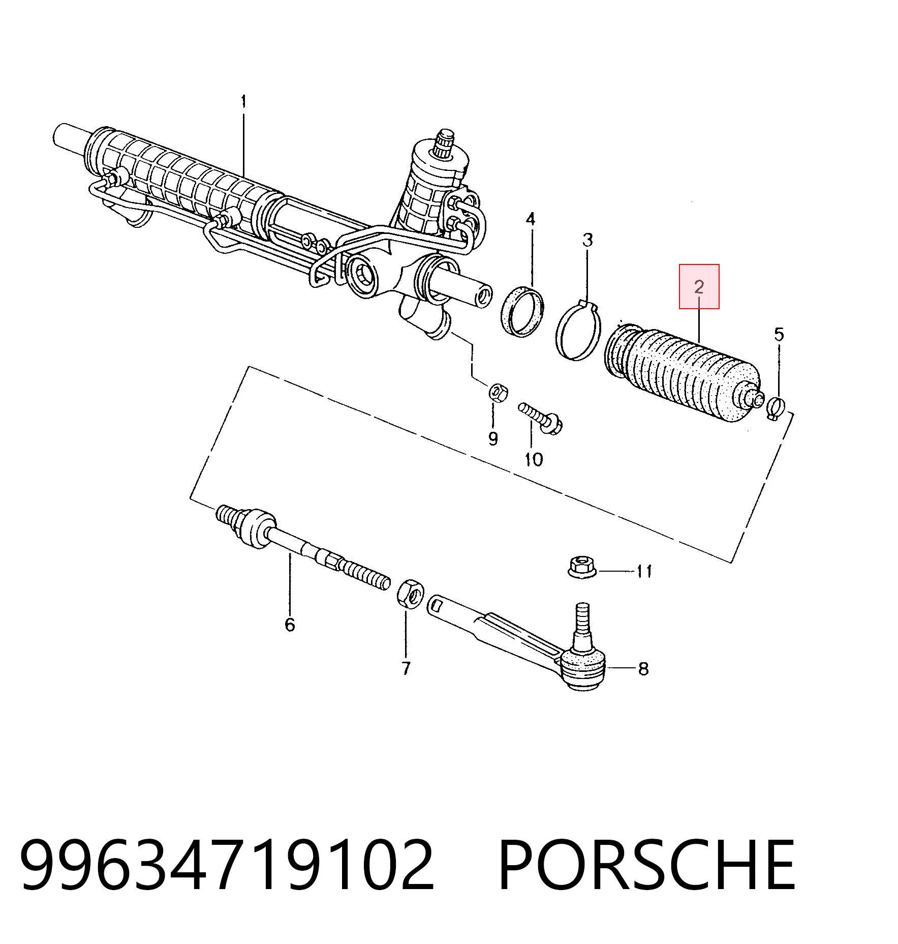 Пильник рульової тяги Lemforder 39169 ціна, від 7.43 USD