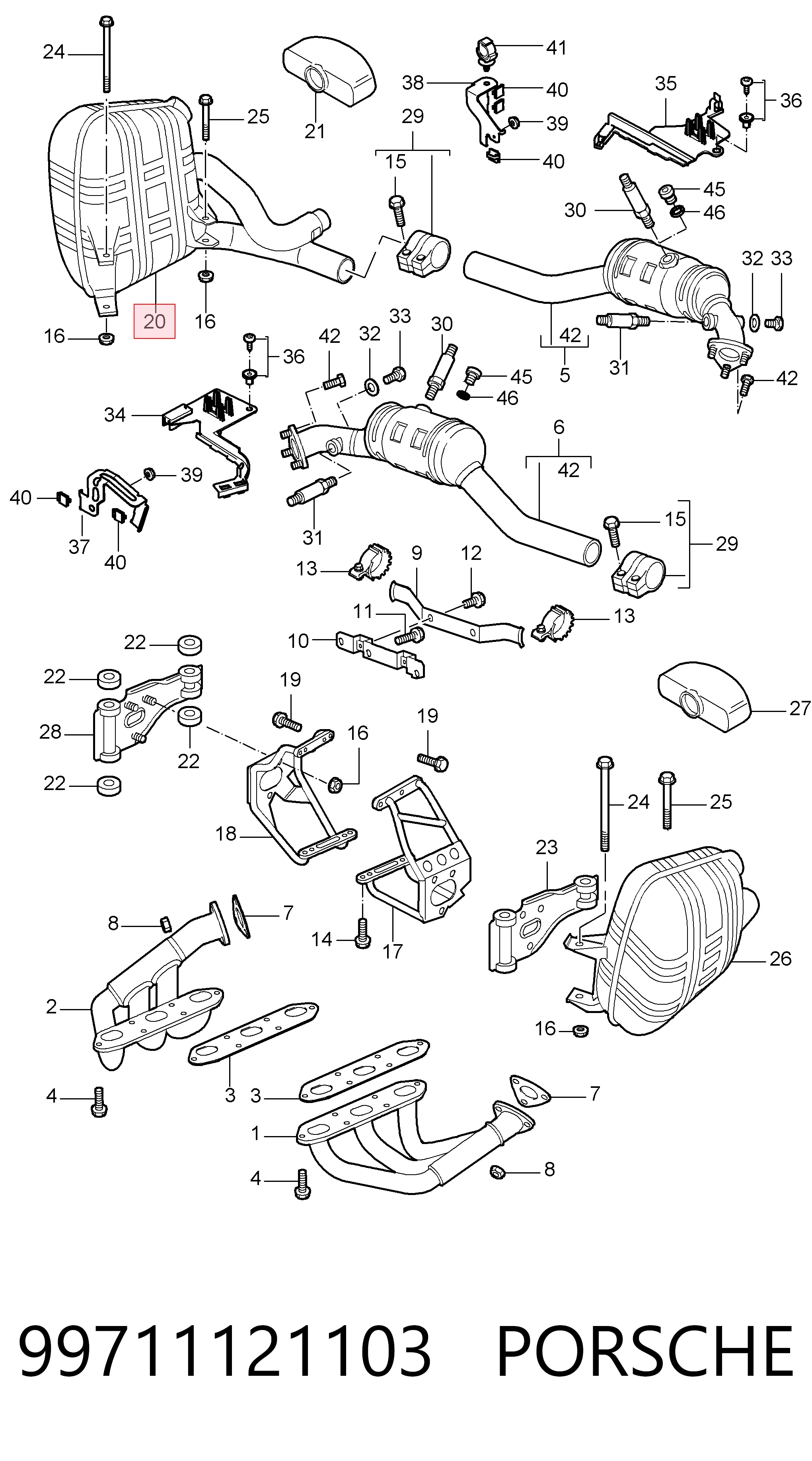 99711121103 Porsche 