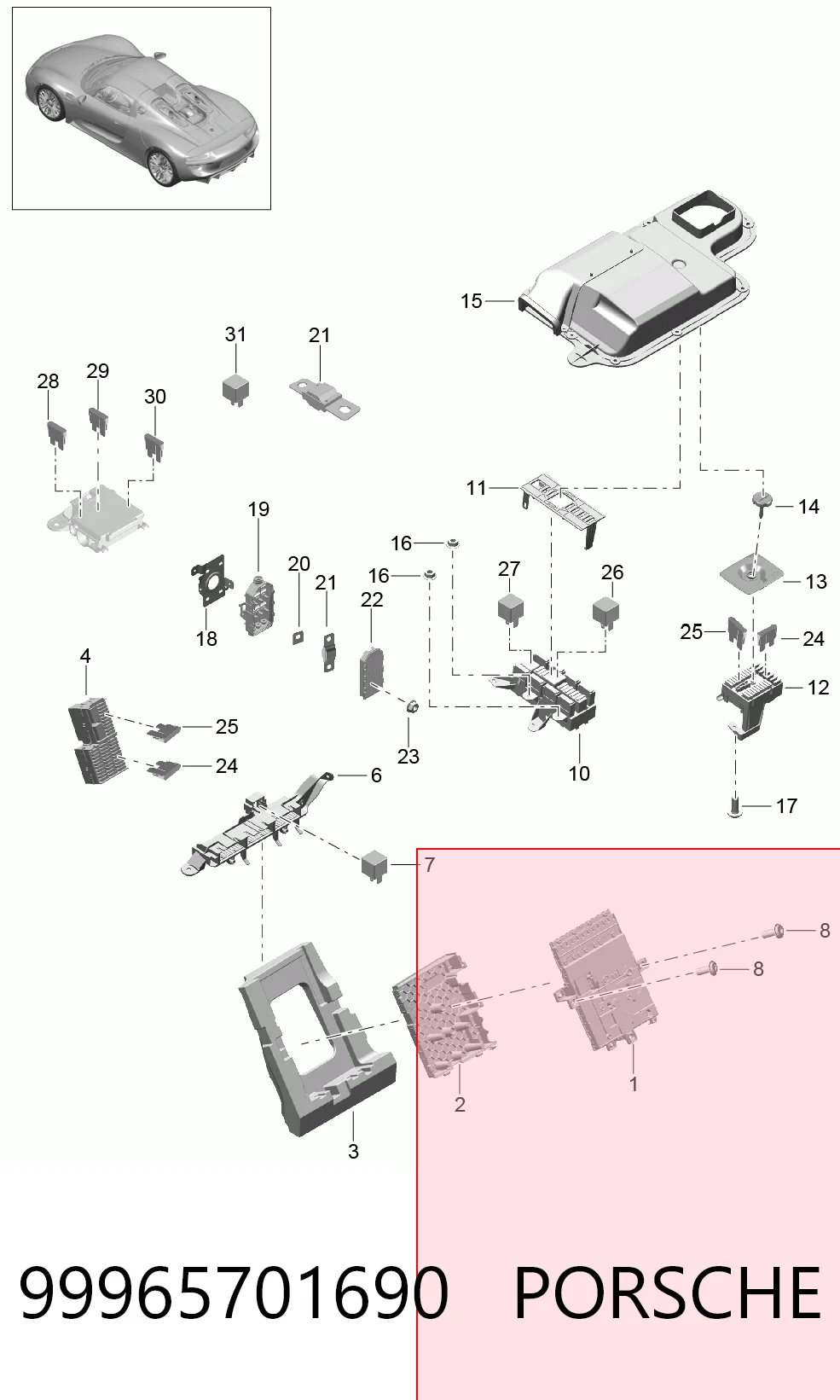 Реле електричне багатофункціональне 97125441 General Motors