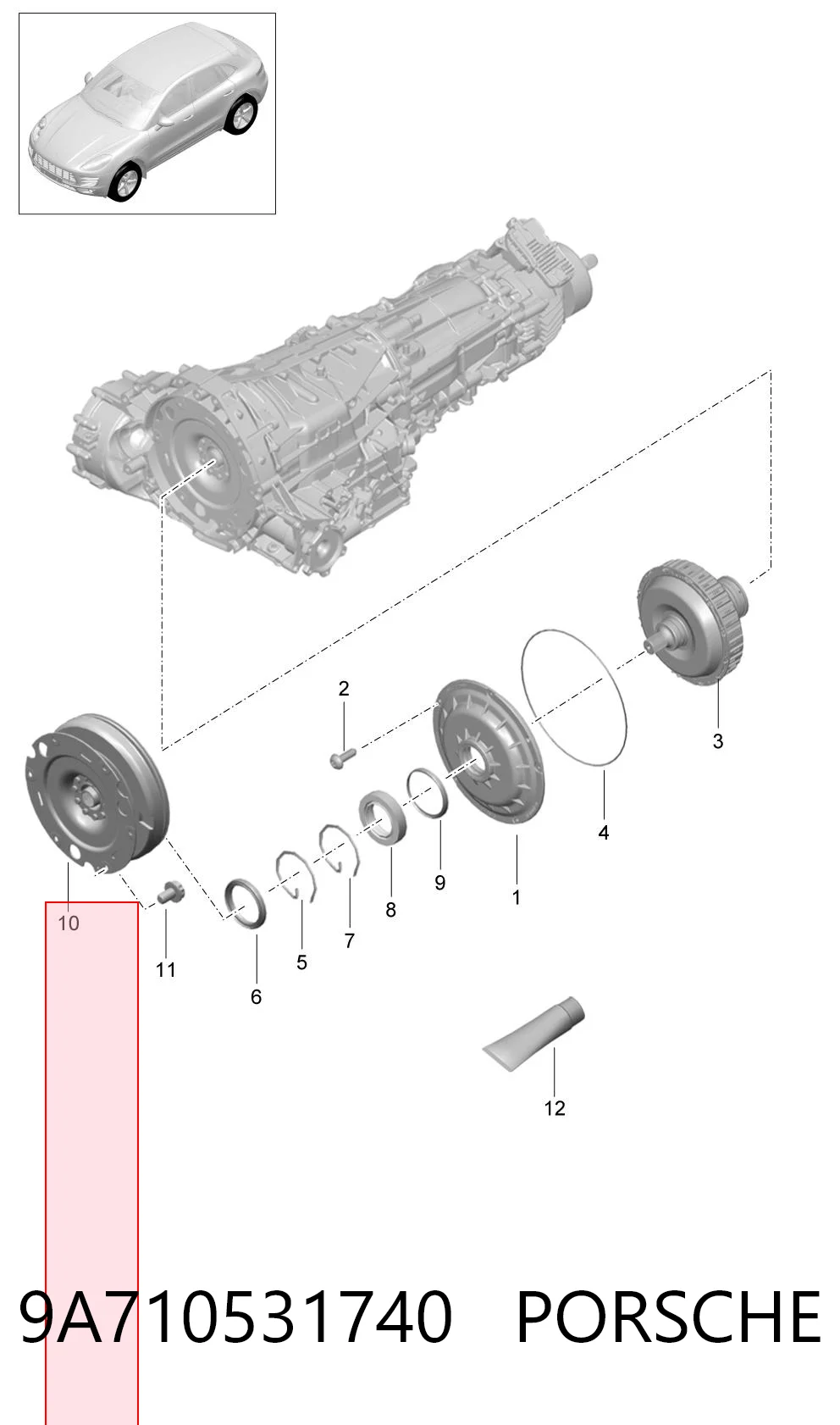 Маховик двигуна Audi A5 купе (8T3) (2007 - 2017) ціна, від 606.32 USD
