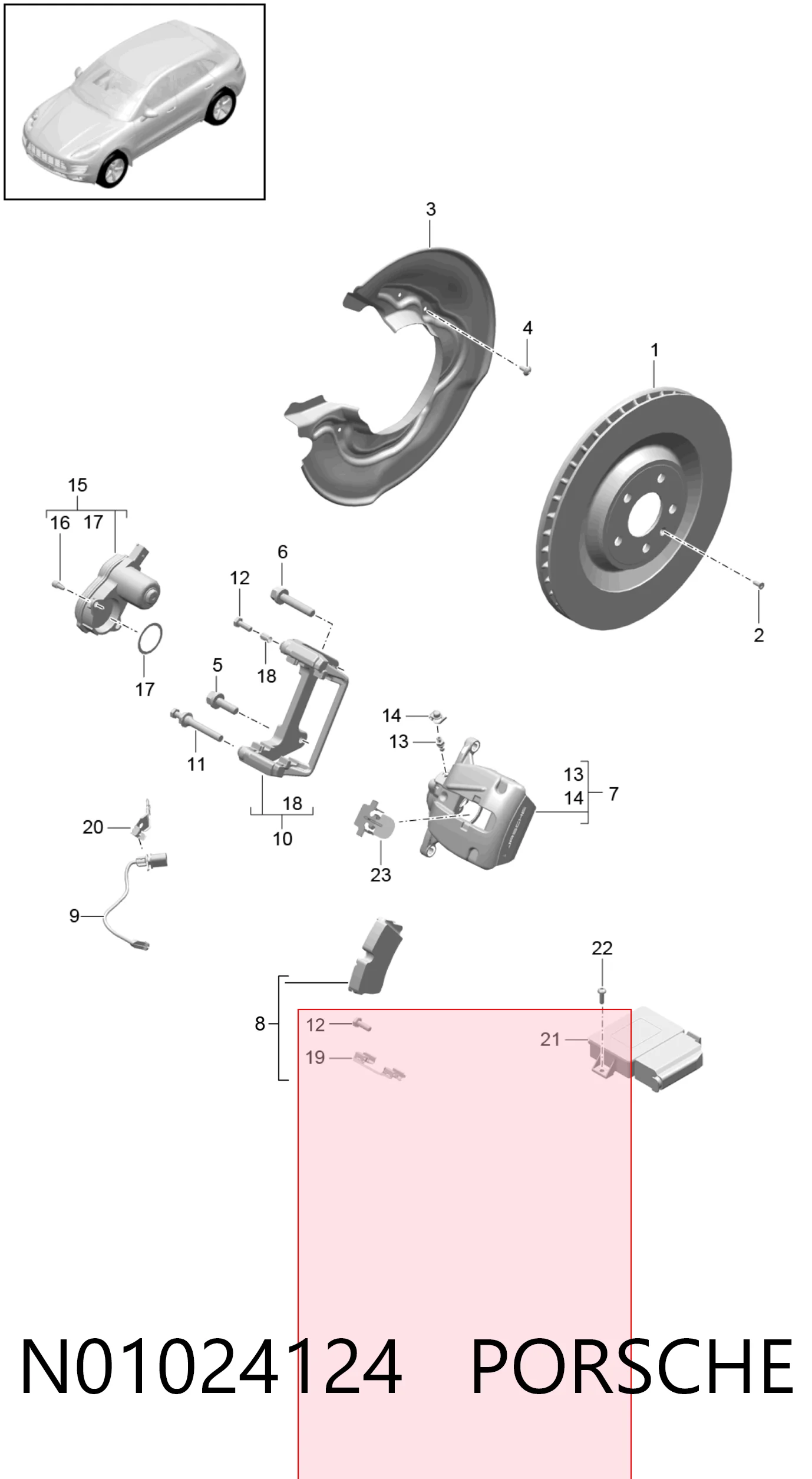 N01024124 Porsche 