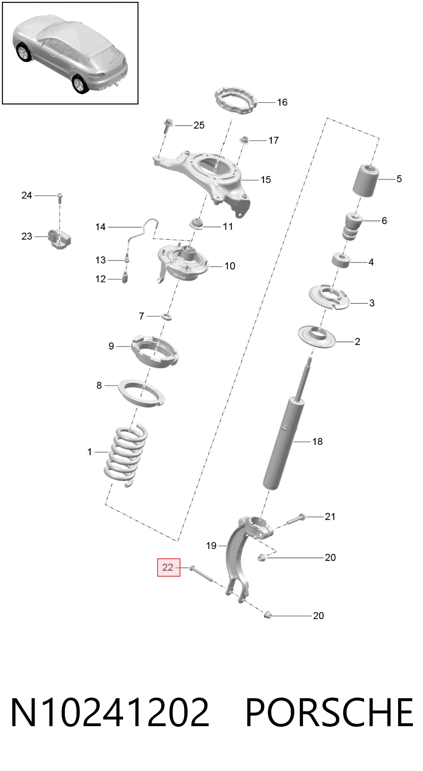 Купити LMI44252 Lemforder Болт