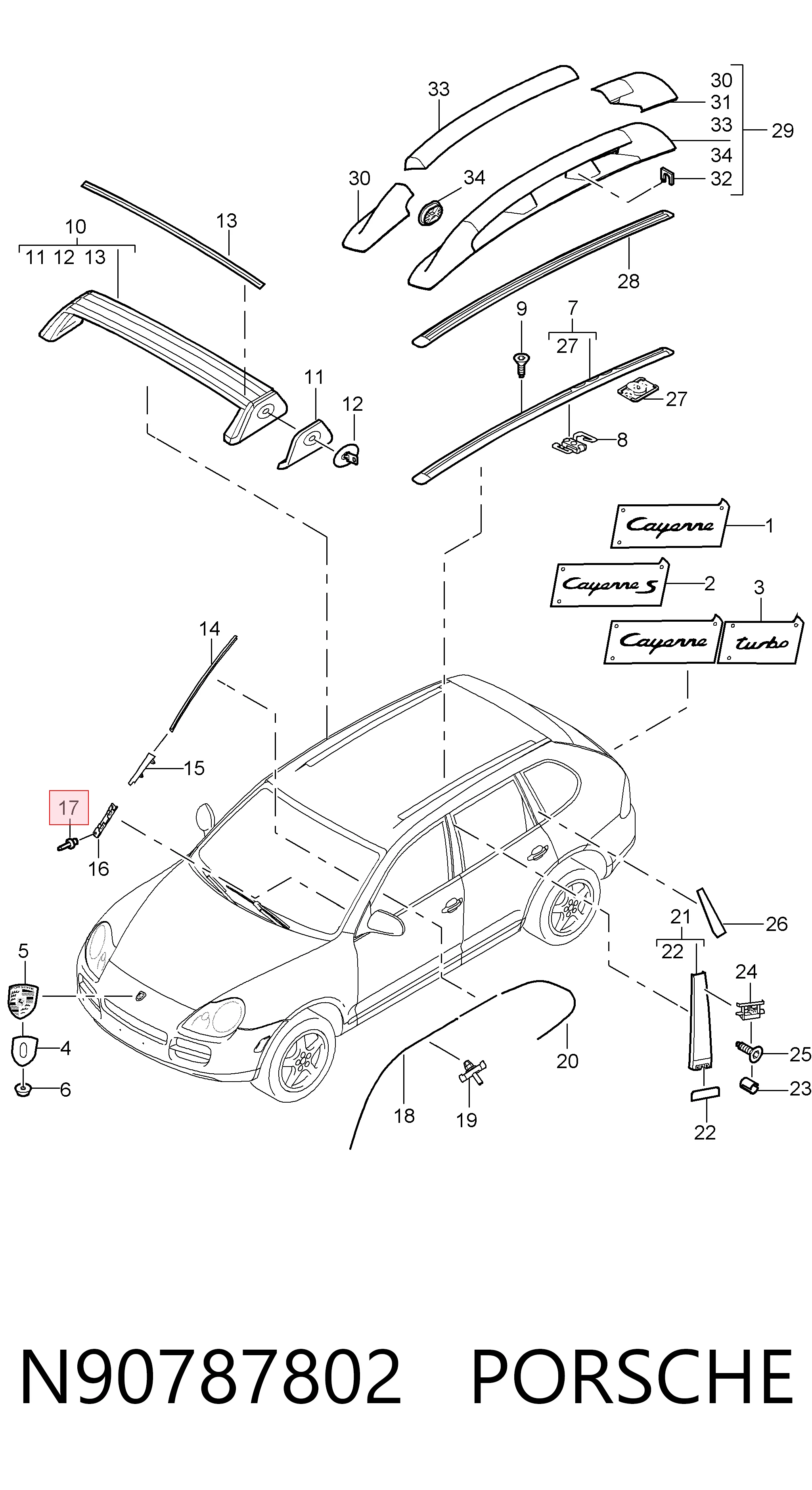 Купити Лобове скло Volkswagen Phaeton I 3D1, 3D2, 3D3, 3D4, 3D6, 3D7, 3D8, 3D9