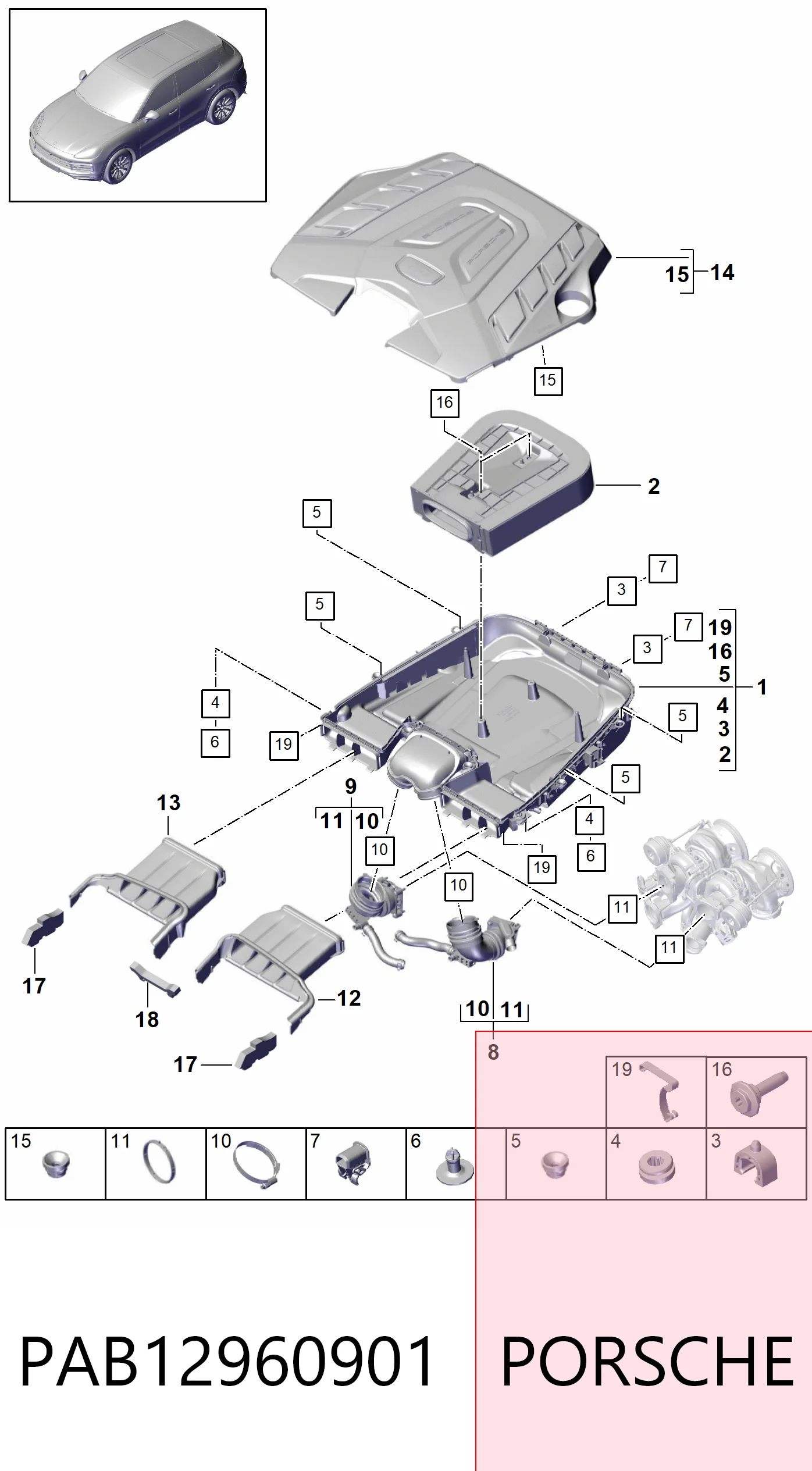 PAB12960901 Porsche 