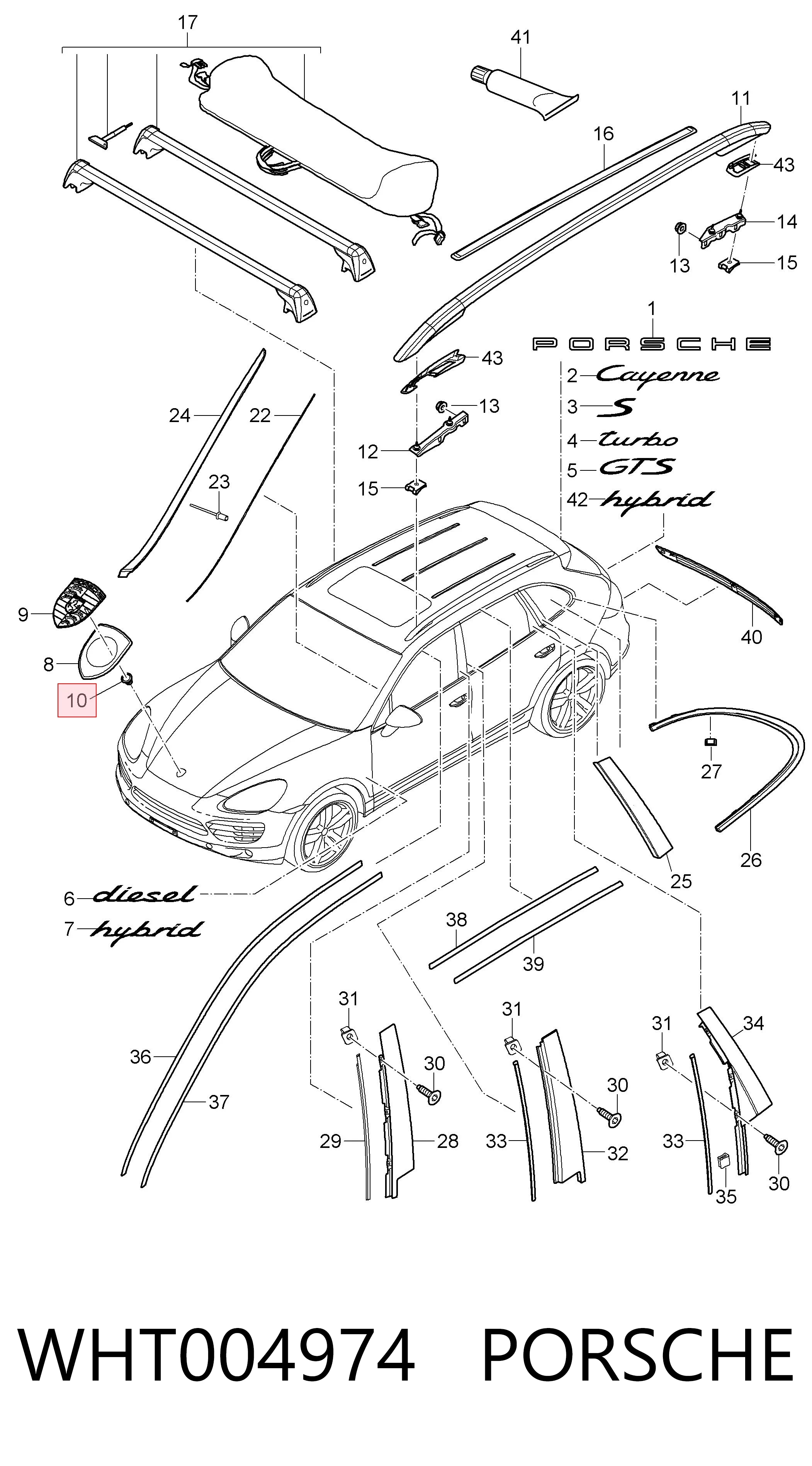 WHT004974 Porsche 