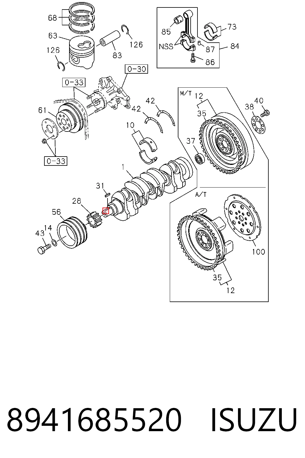 8941685520 Isuzu 