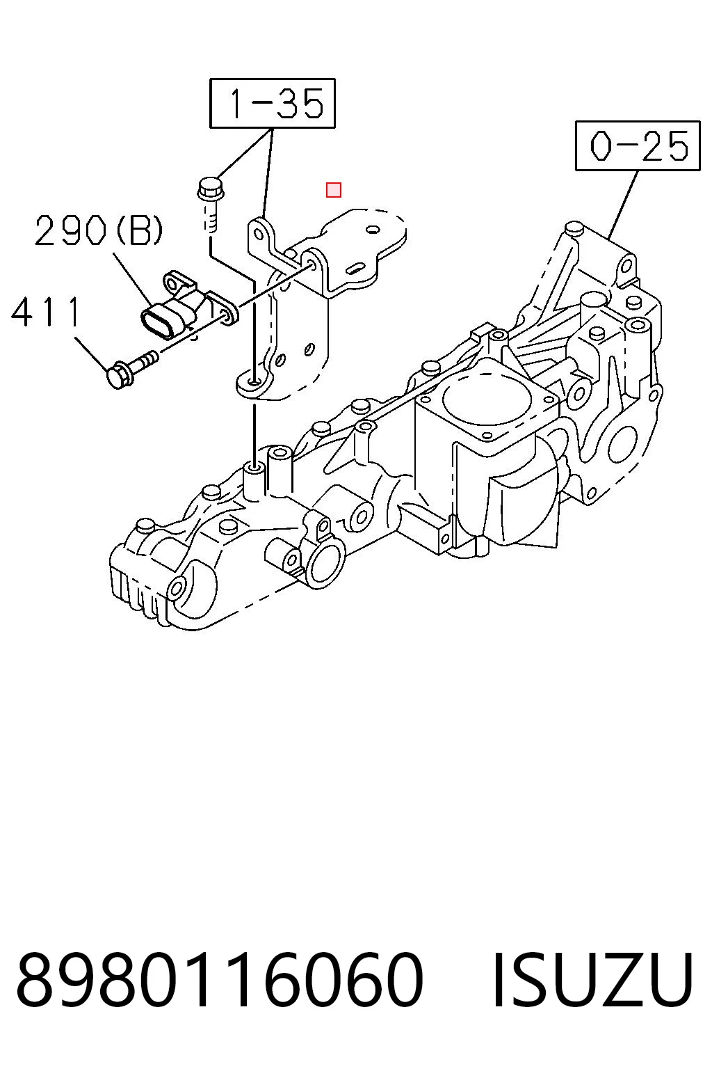 8980116060 Isuzu 