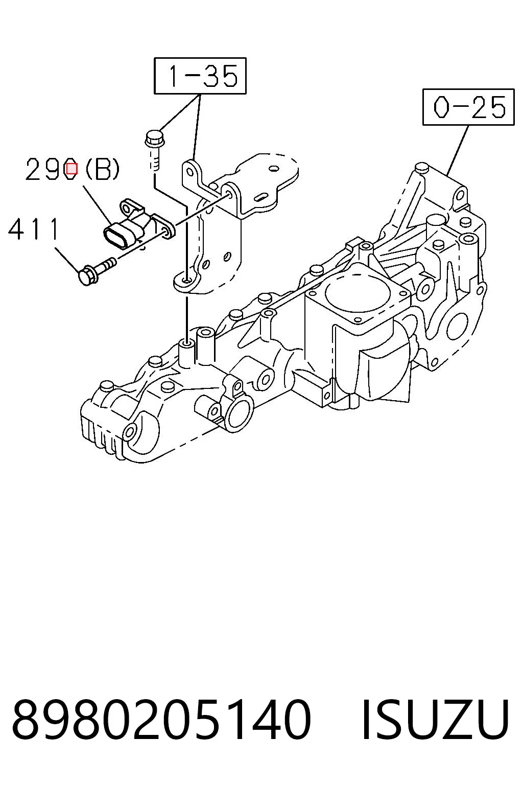 8980205140 Isuzu 