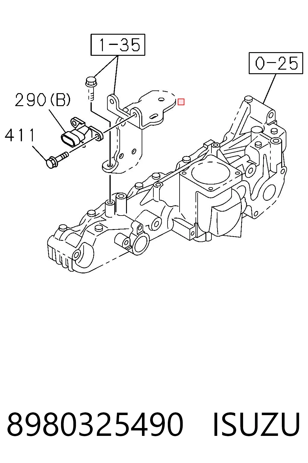 8980325490 Isuzu 