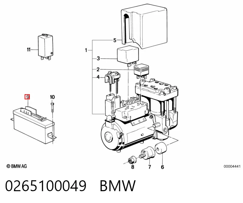 Елементи АБС Bosch 0265100032 ціна, від 7.64 USD