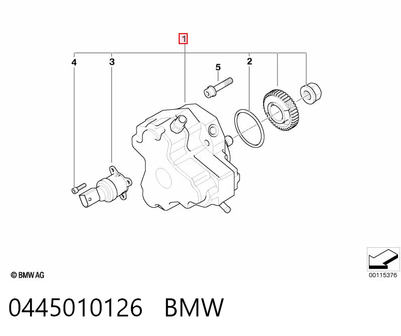 986437323 Bosch Насос паливний високого тиску (ПНВТ)