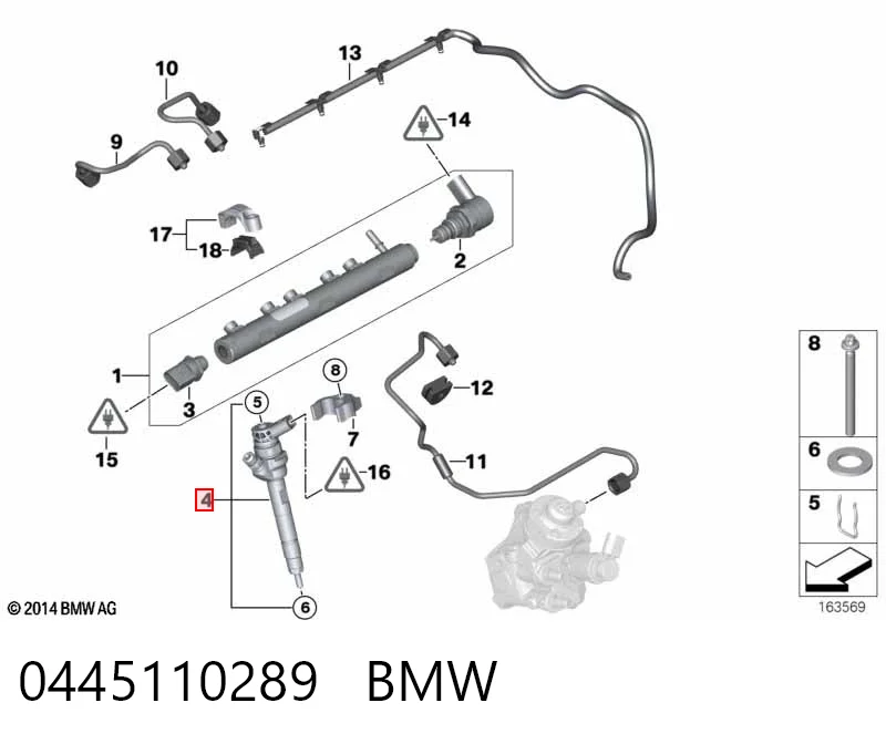 Форсунка паливна Bosch 445110601 ціна, від 86.50 USD