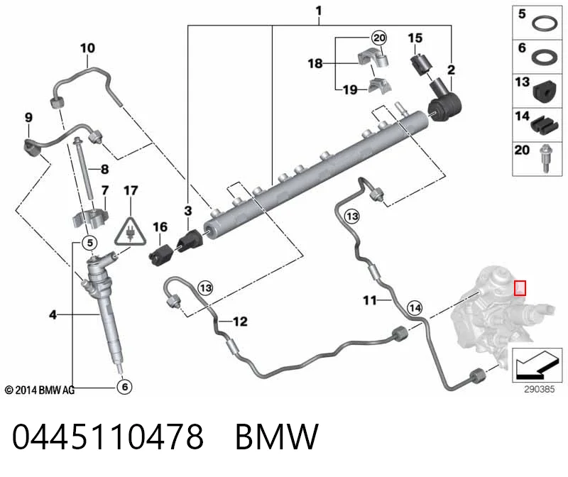 Форсунка паливна Bosch 986435244 ціна, від 118.24 USD