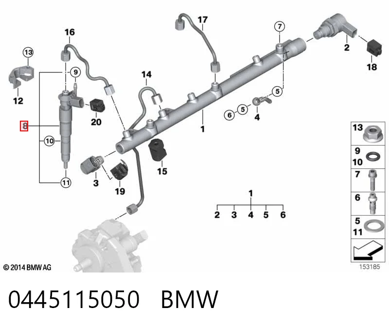 986435359 Bosch Форсунка вприску палива