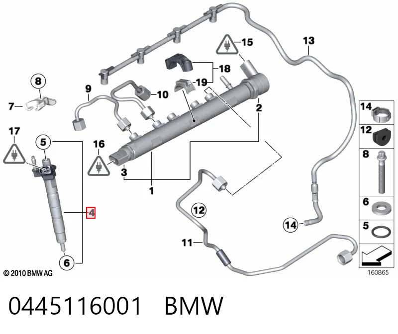 Форсунка інжектора Bosch 986435363