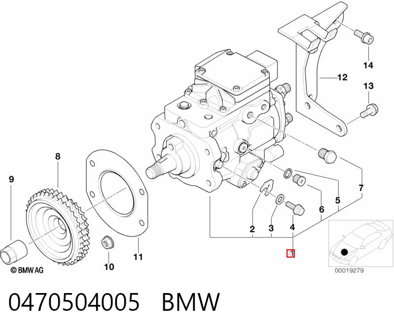 Насос паливний високого тиску Bosch 0986444004 ціна, від 240.71 USD