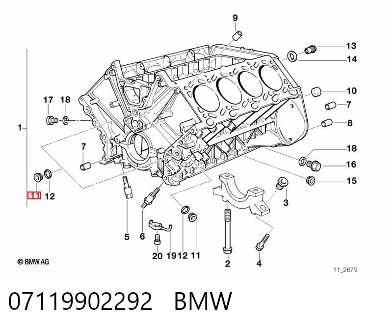 07119902292 BMW 
