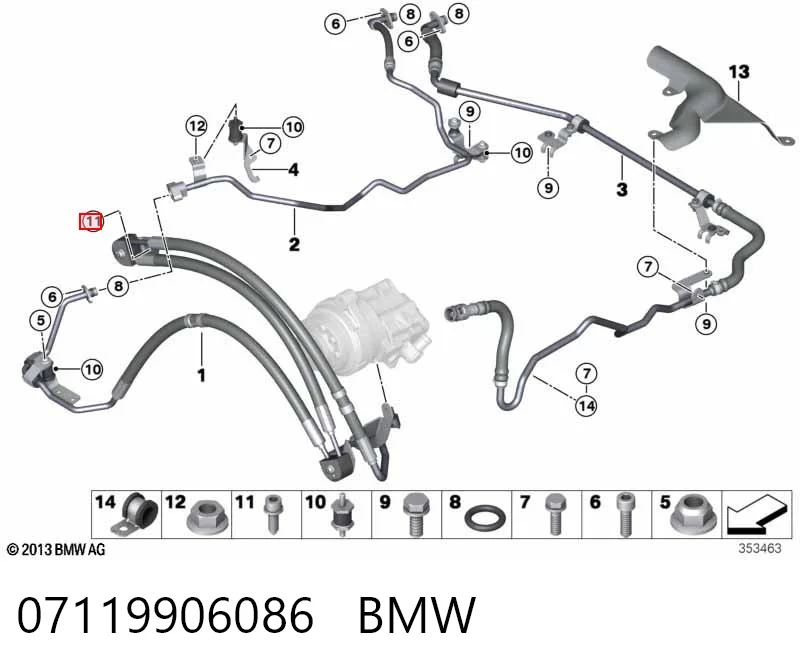 07119906086 BMW 