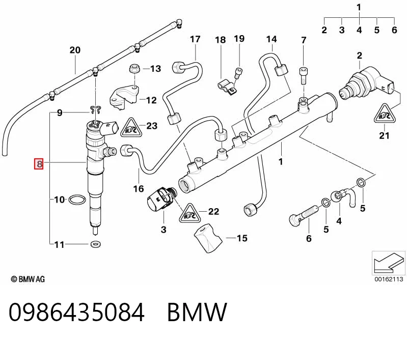 Паливні форсунки BMW 7 
