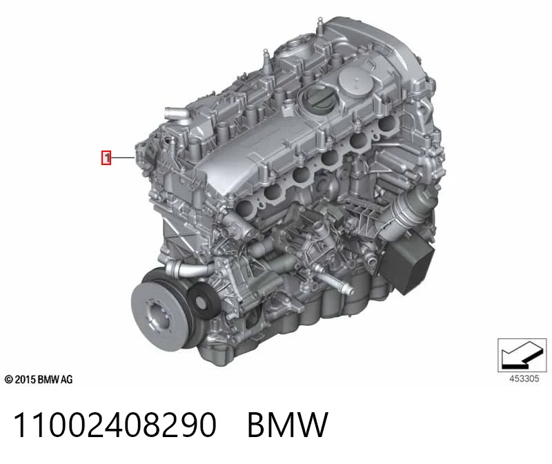 Мотор в зборі на BMW 2  F23