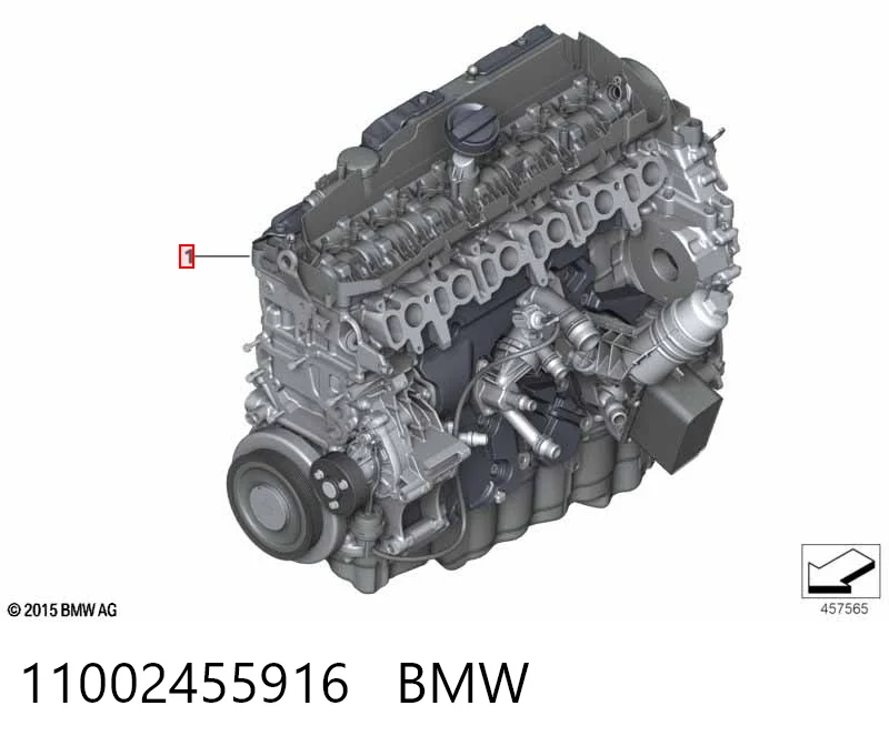 ДВЗ BMW 7 седан (G11, G12) (2015 - 2022) ціна, від 6122.45 USD