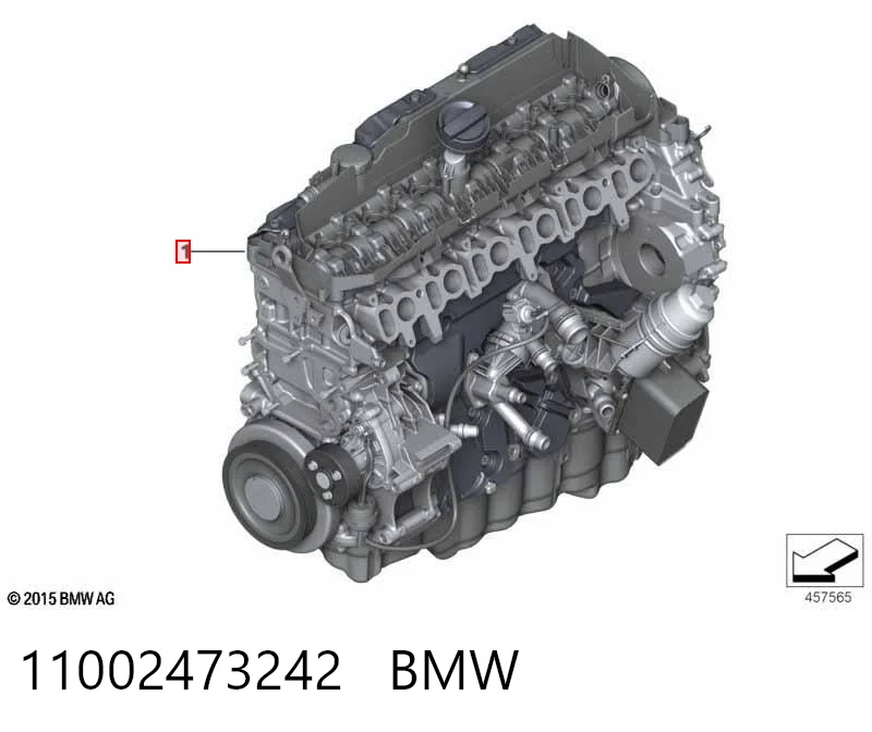  Двигун BMW 7 