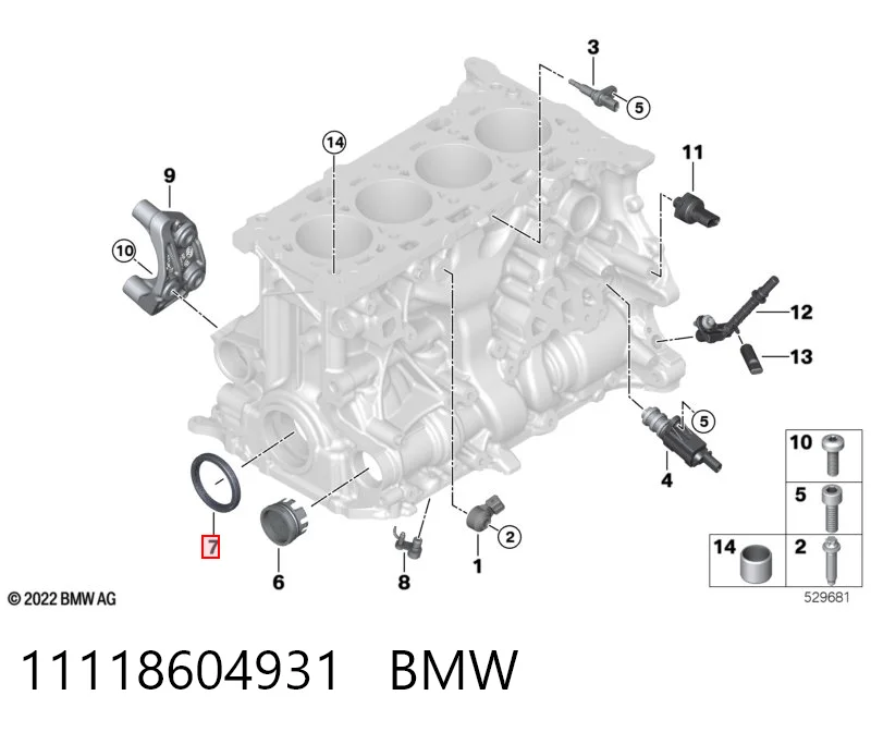  Сальник коленвалу BMW X1 